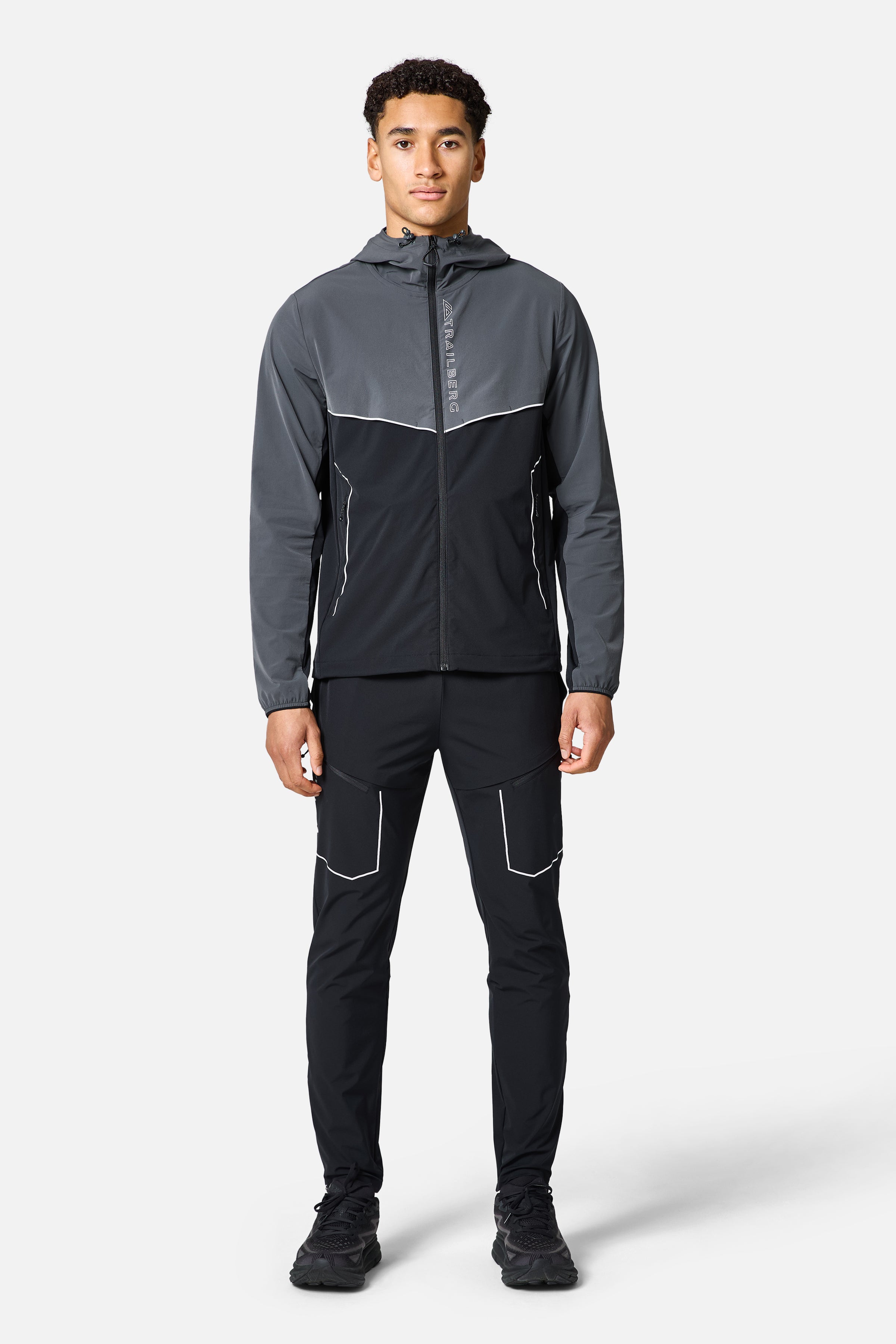 Zion Tracksuit - Black/Volcano Grey