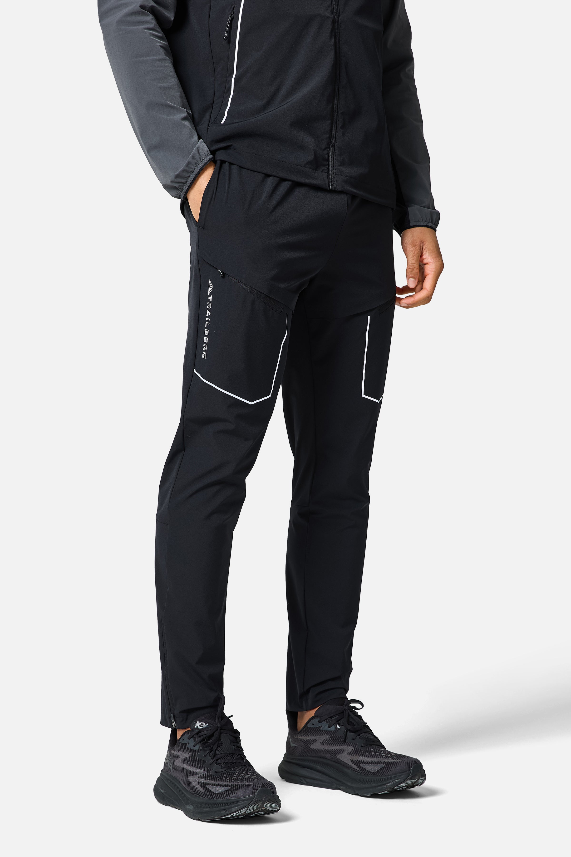 Zion Pant - Black/Volcano Grey