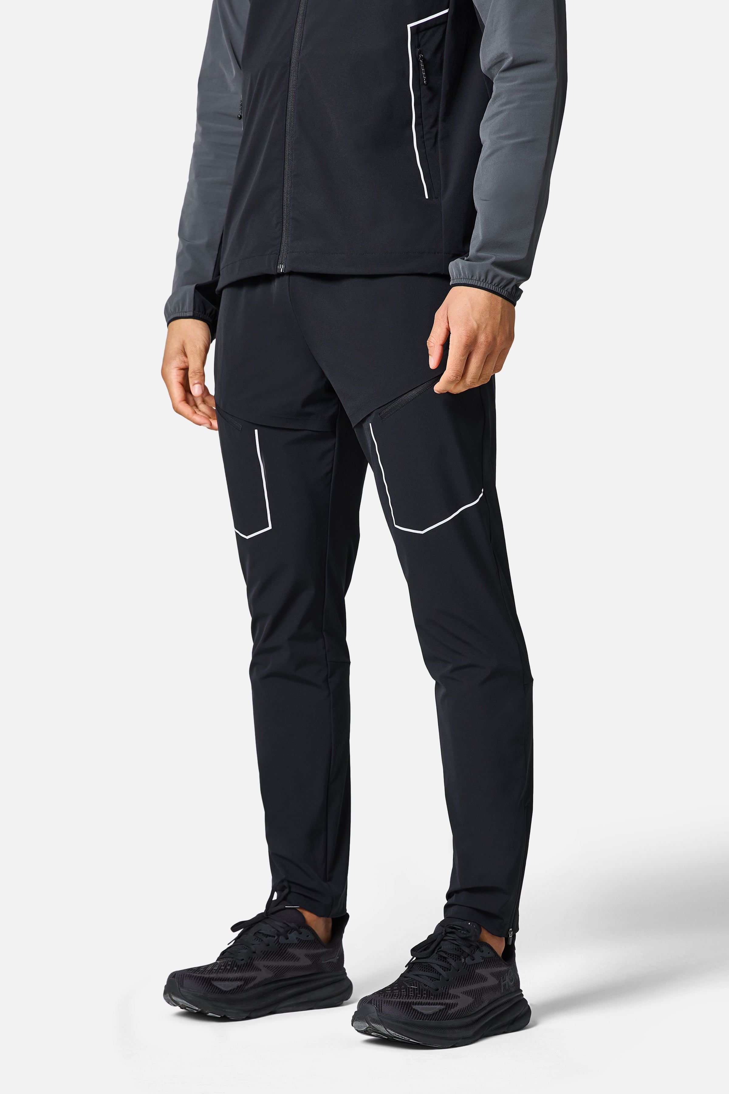 Zion Tracksuit - Black/Volcano Grey