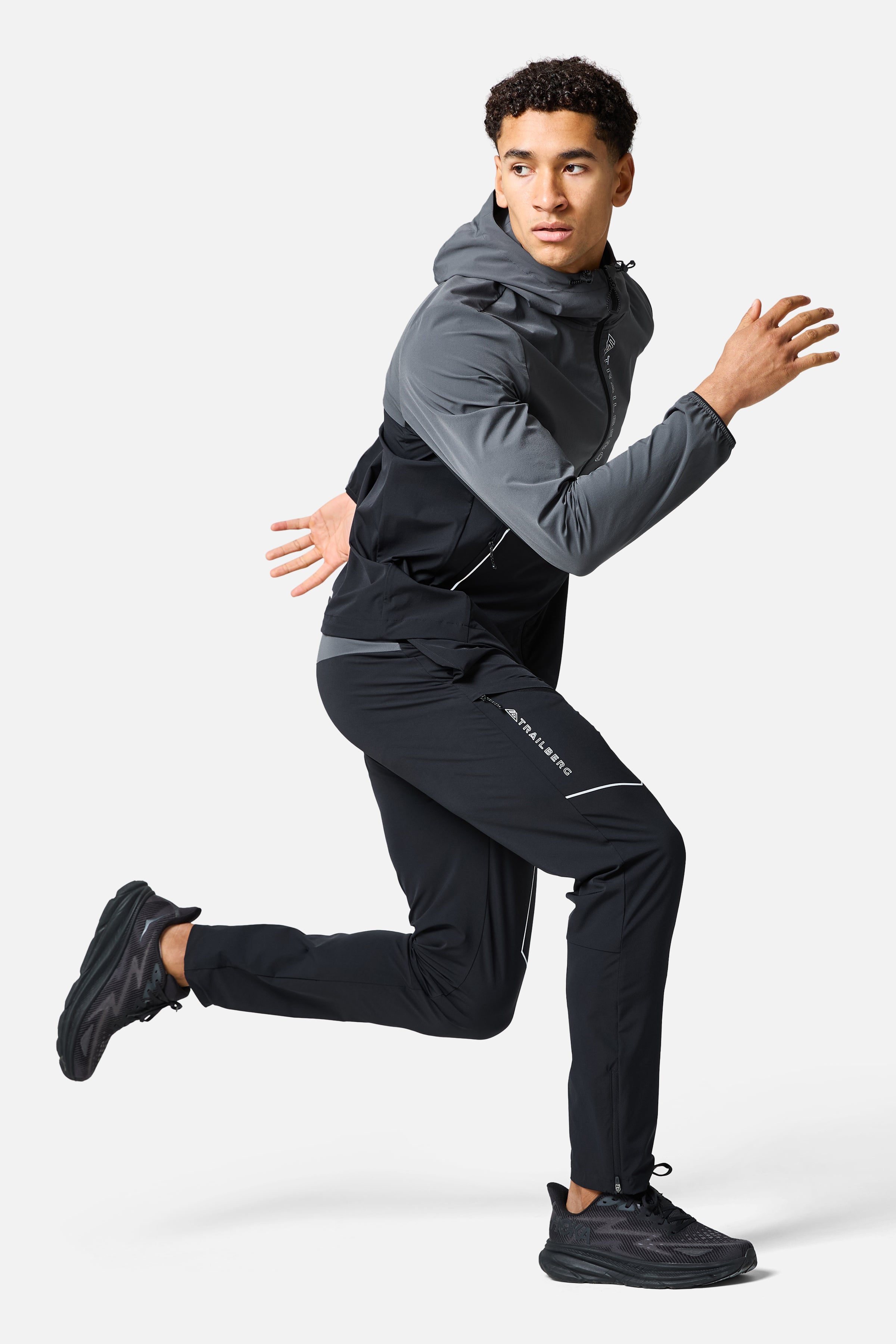 Zion Tracksuit - Black/Volcano Grey