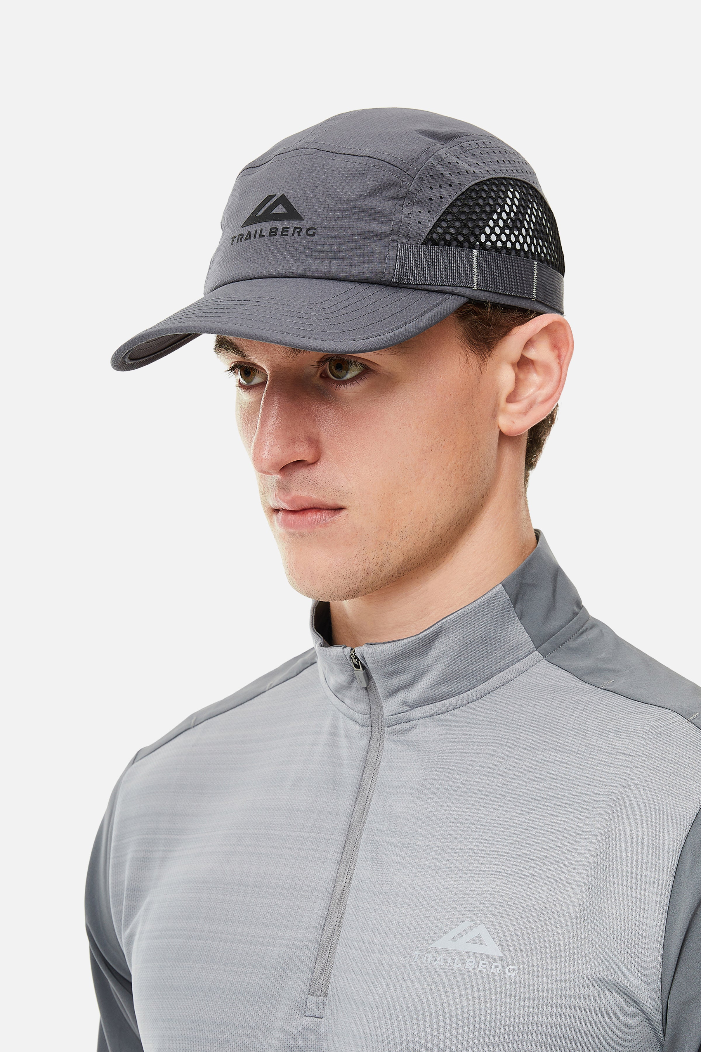 Mesa Running Cap - Iron Grey