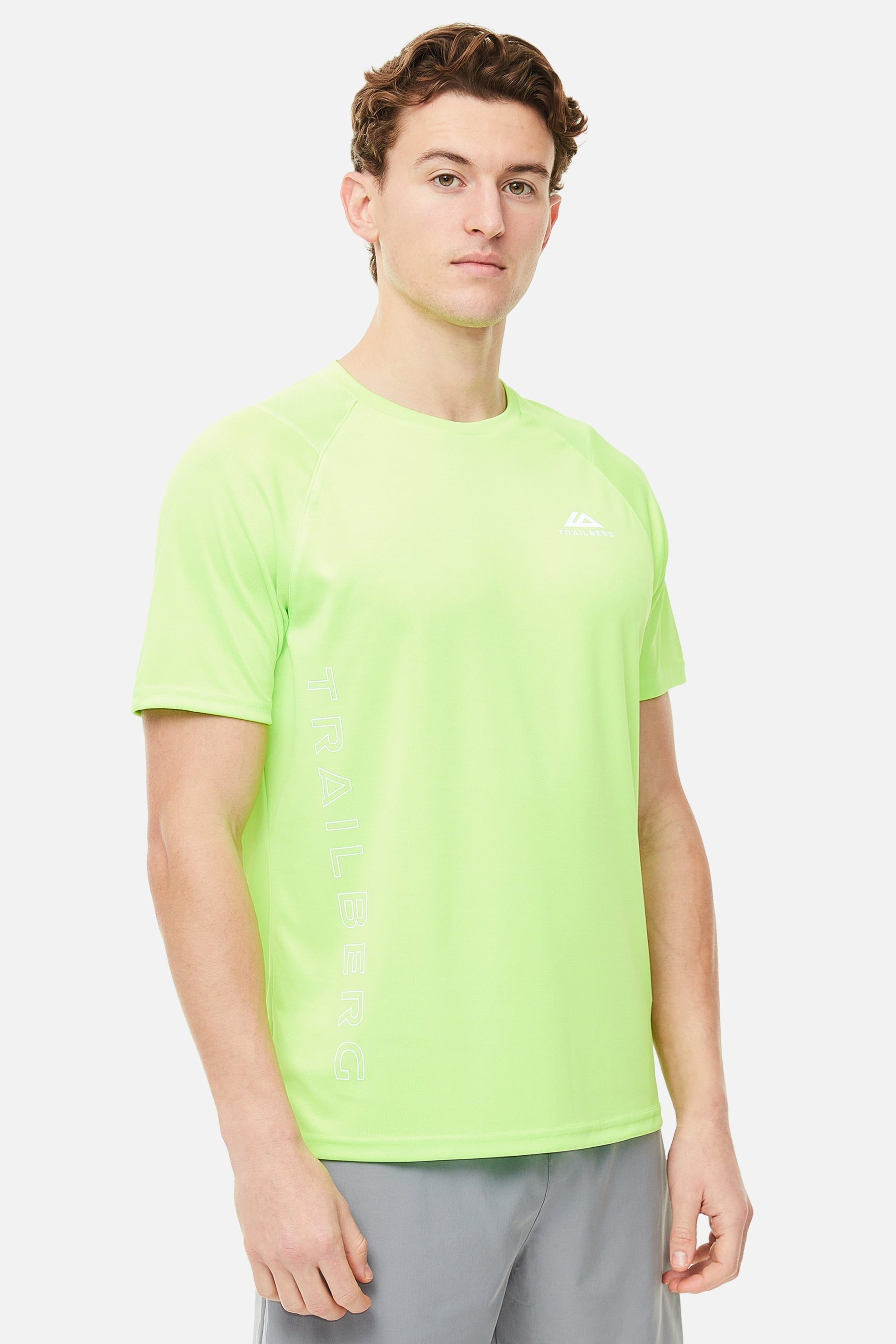 SS25 Triathlon Tee - Neon Lime