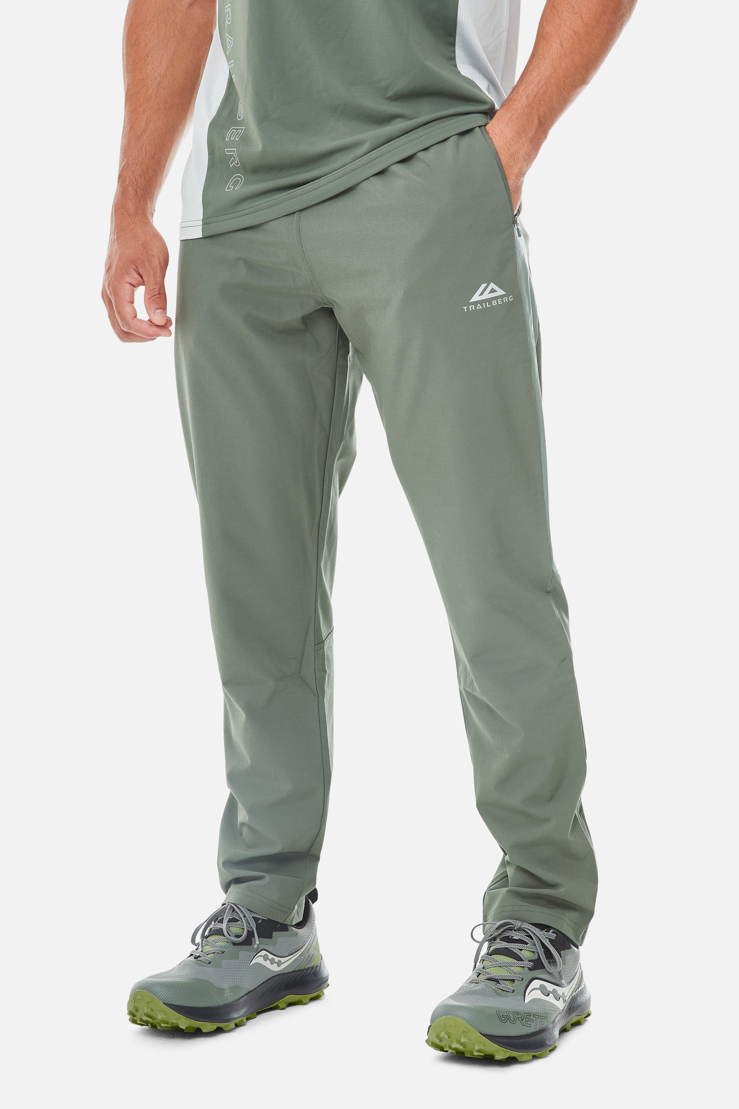 AW25 Triathlon Pant  - Dark Fern/Pine Dust