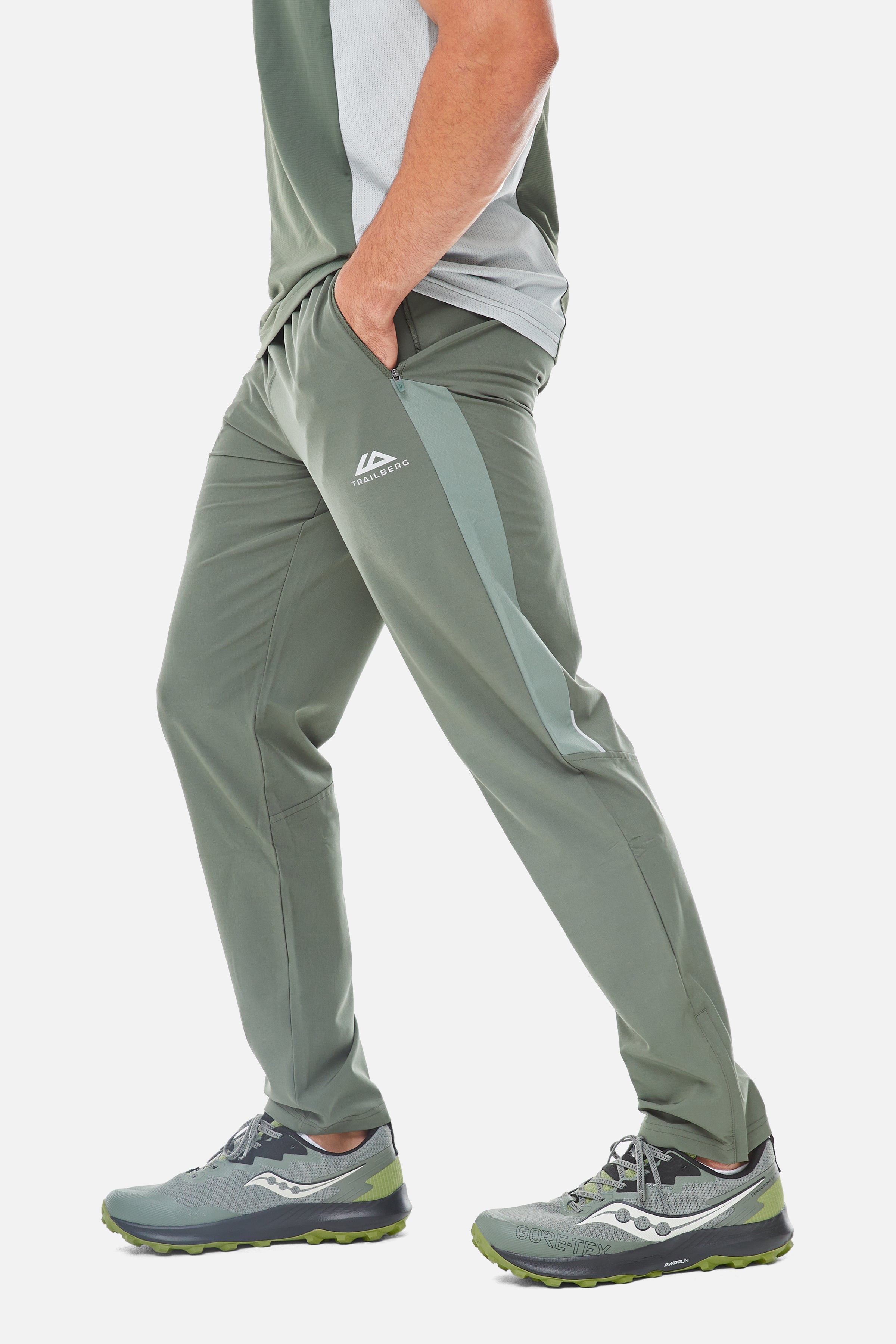 AW25 Triathlon Pant  - Dark Fern/Pine Dust