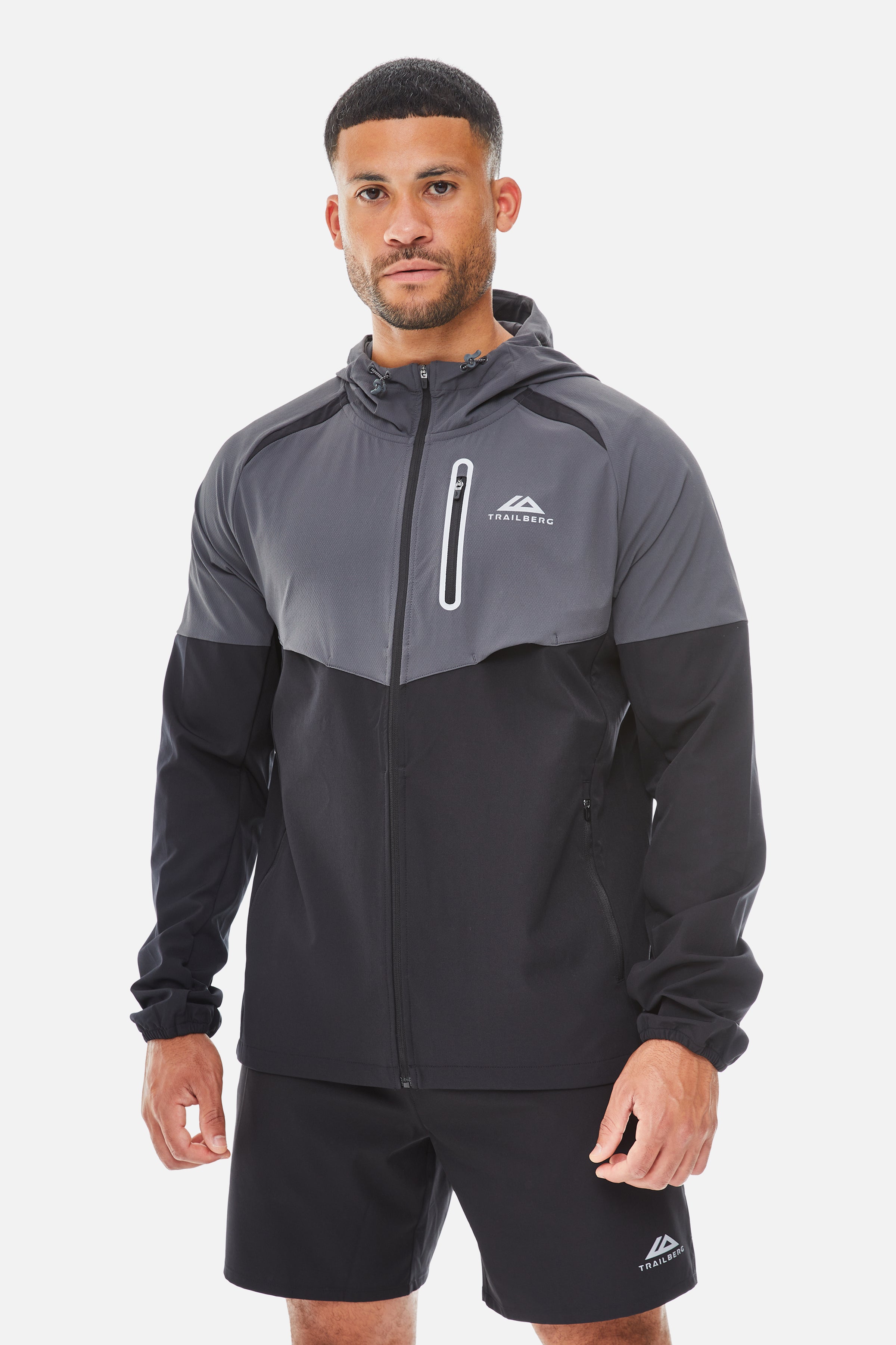 AW25 Cloud Hood - Black/Volcano Grey