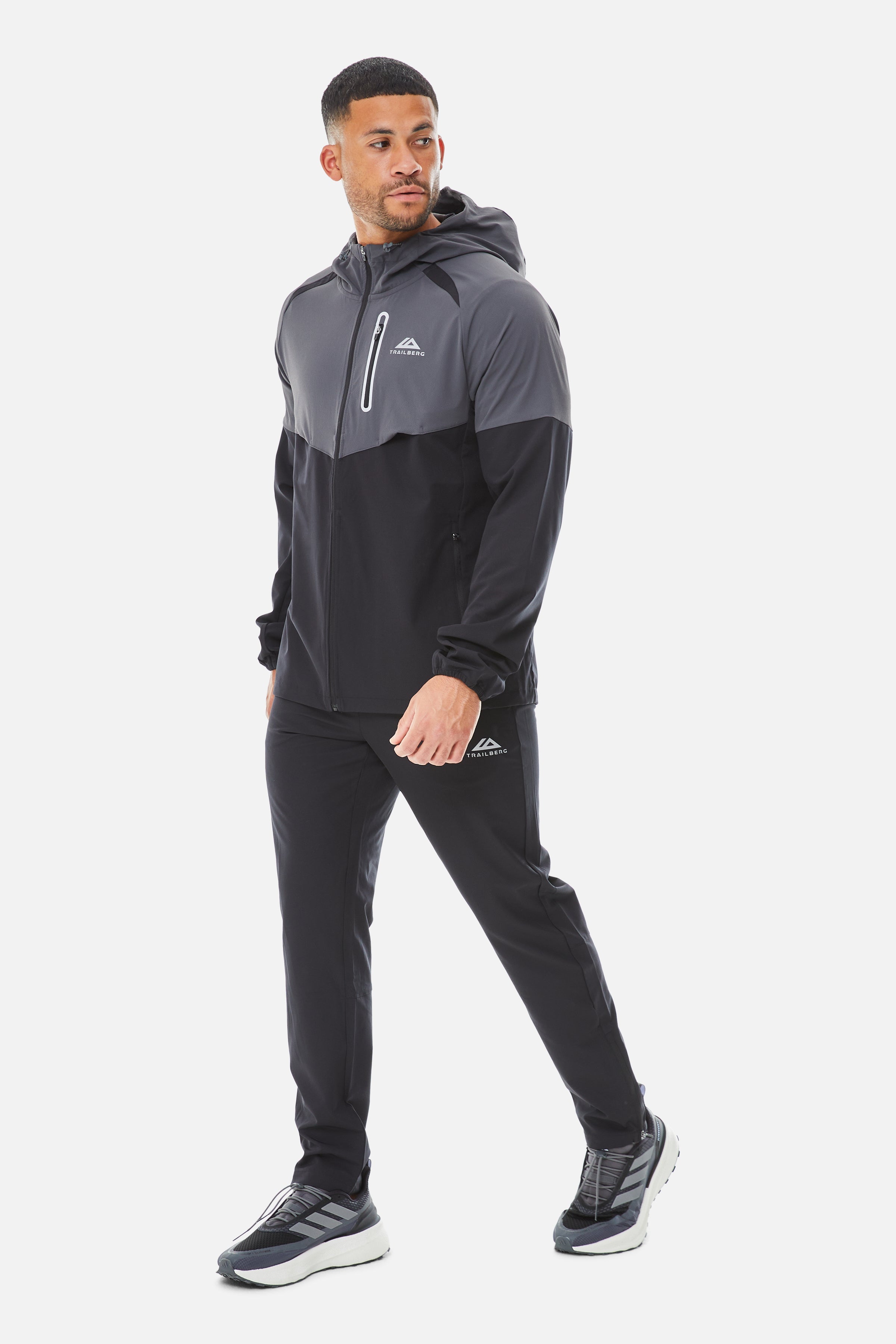 AW25 Cloud Tracksuit - Black/Volcano Grey