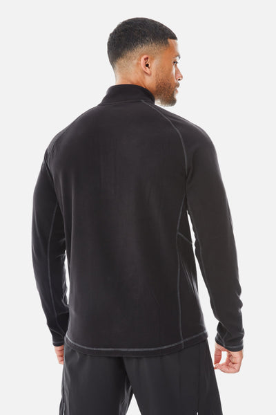 Radius 1/4 Zip Fleece - Black