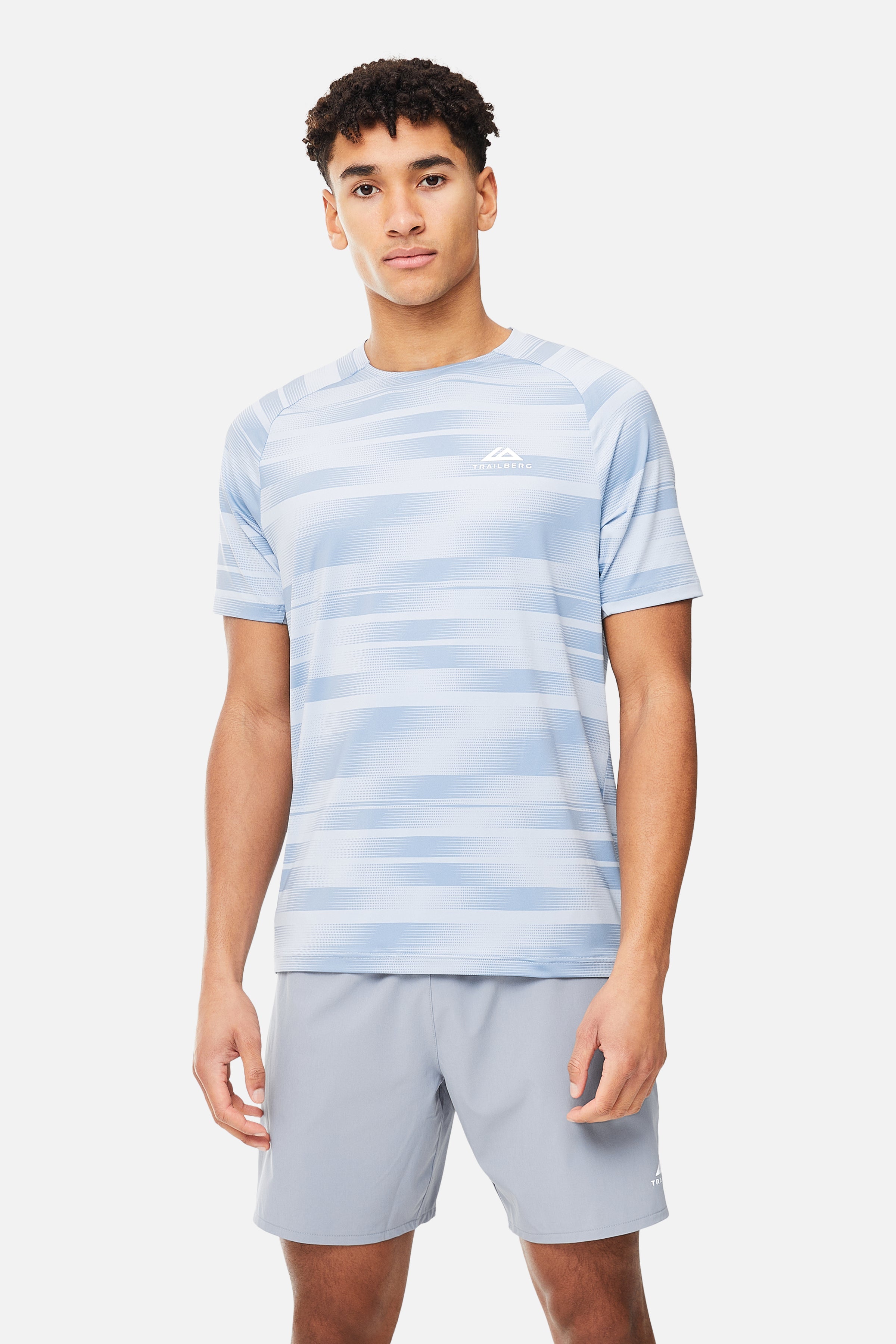 Dimension 2.0 Tee - Cloud Haze/Frost Blue