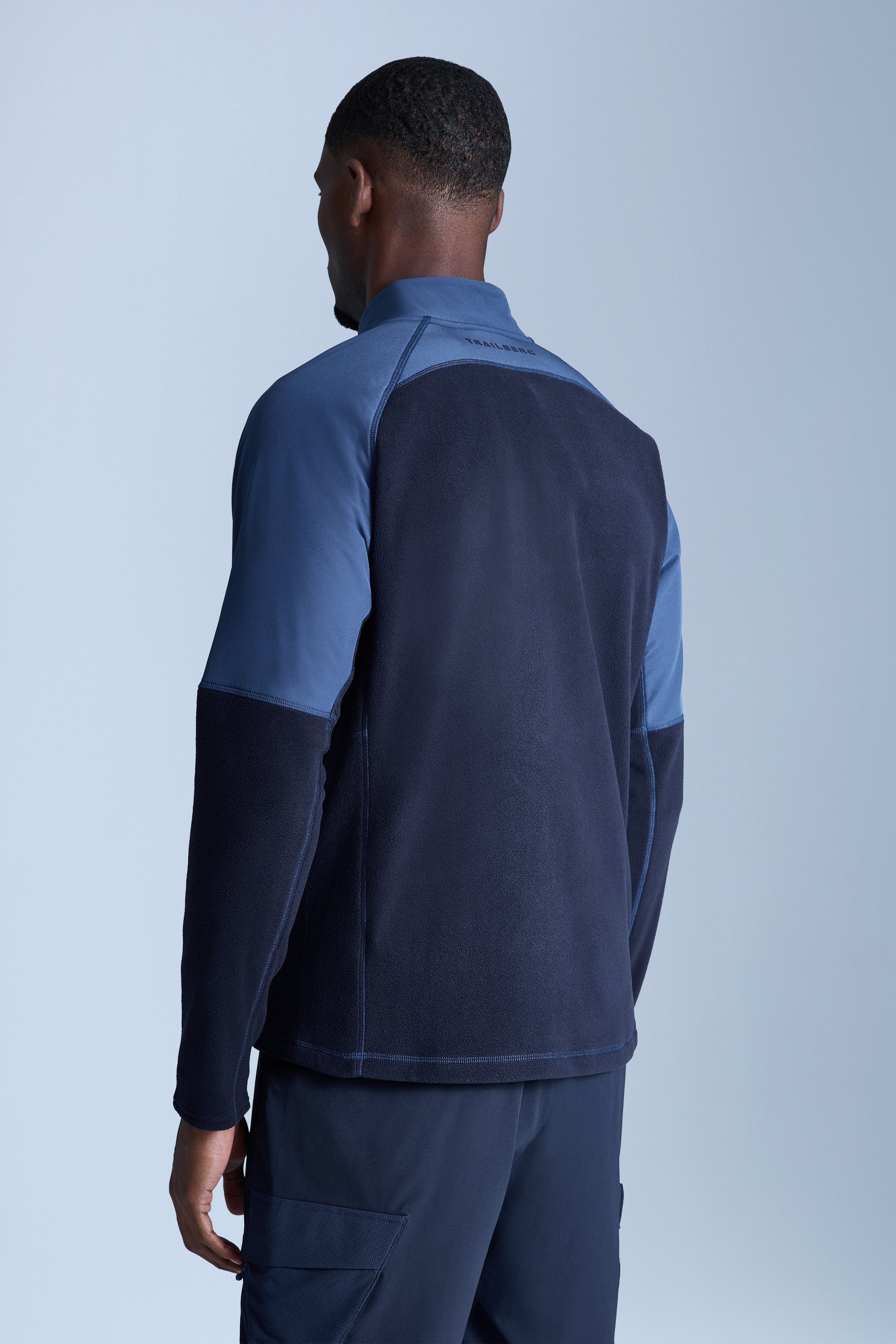 Sierra 1/4 Zip - Deep Ocean/Aqua Eclipse