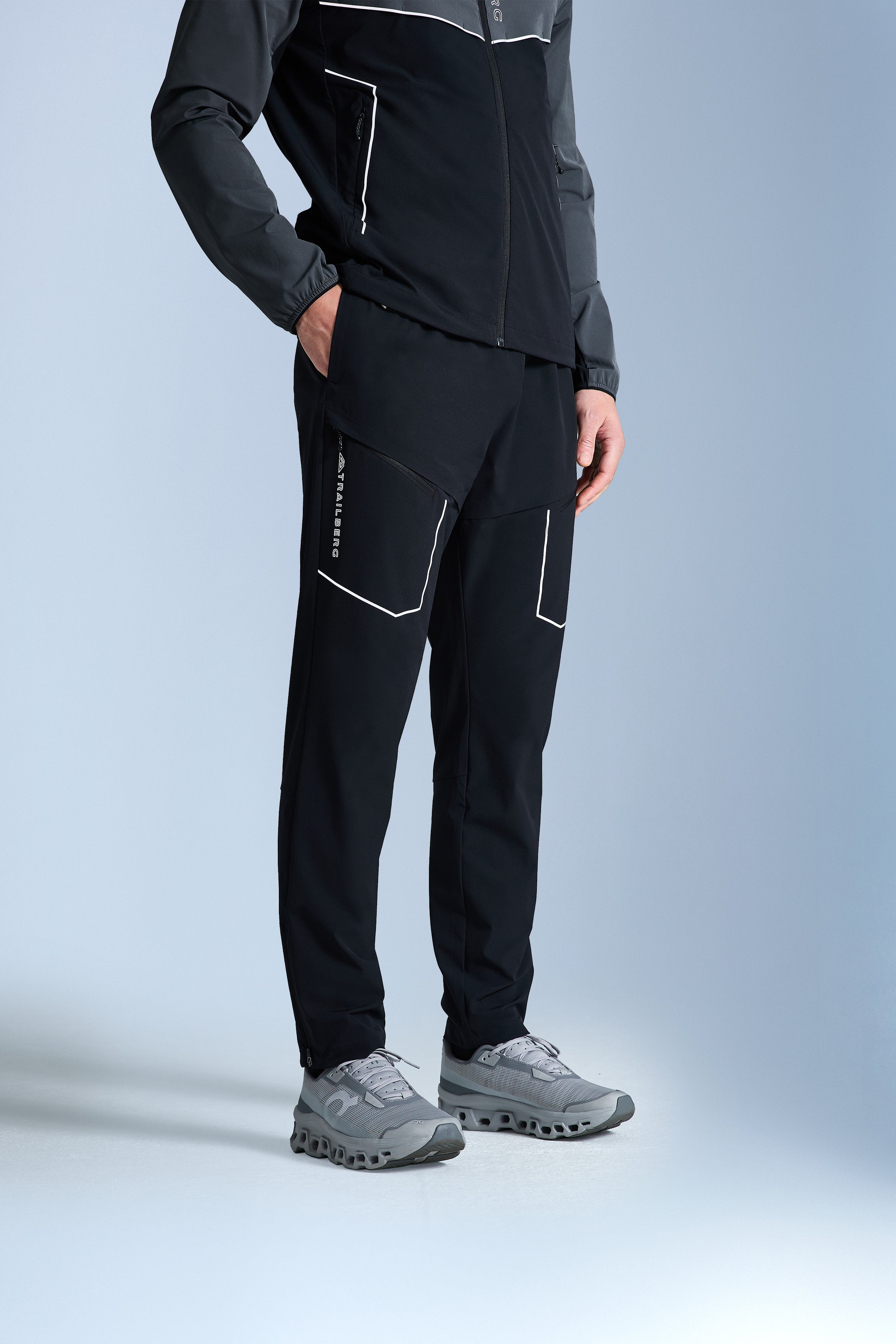 Zion Pant - Black/Volcano Grey