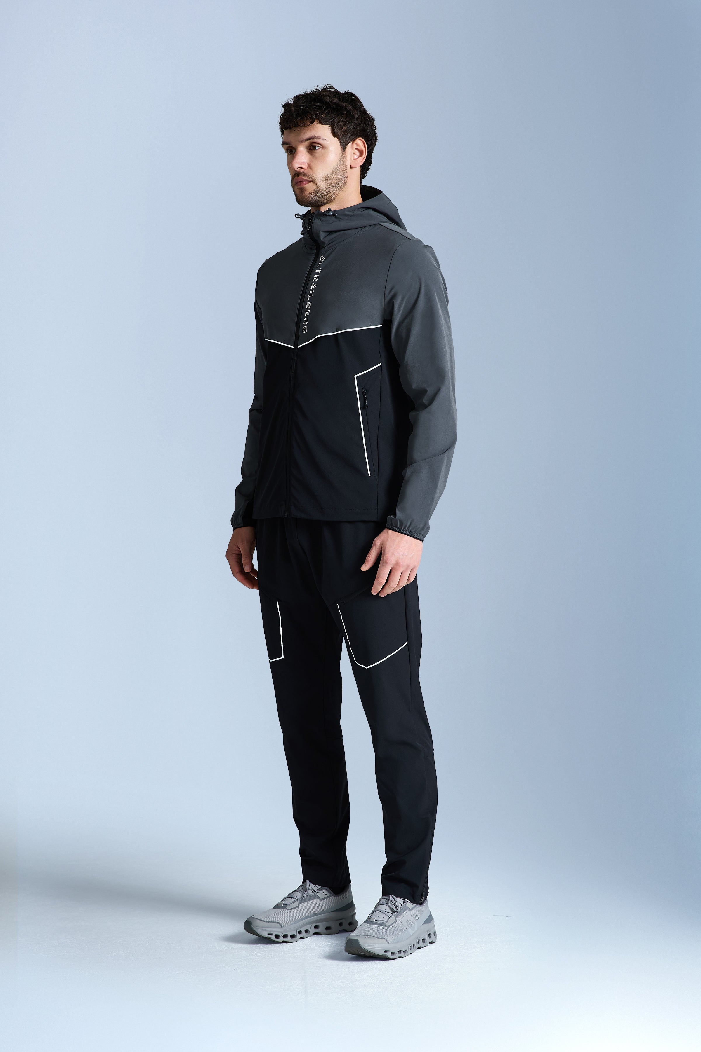 Zion Tracksuit - Black/Volcano Grey