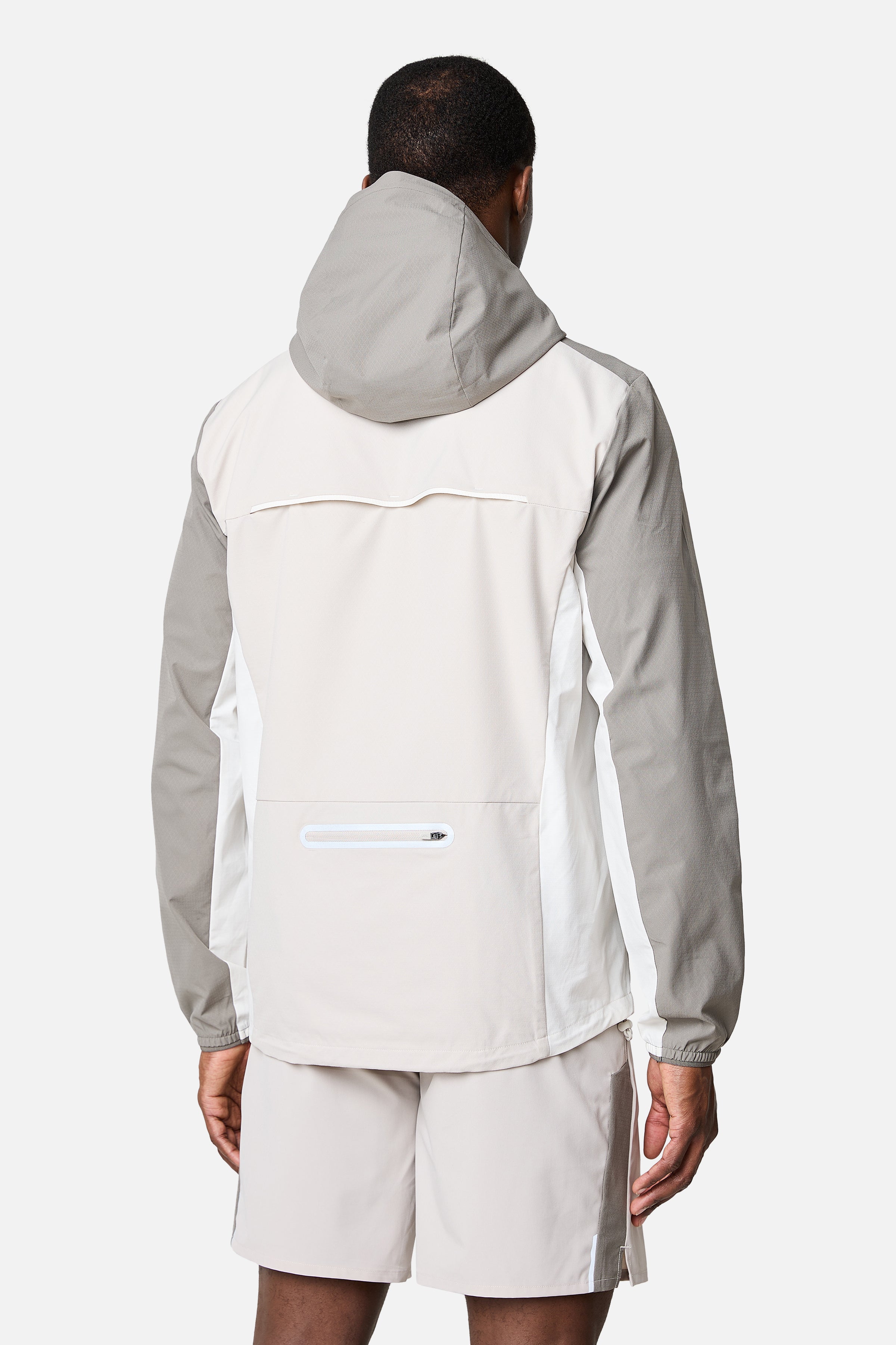 SS26 Triathlon Windbreaker - Pebble Stone/Mocha/Frosted Ridge
