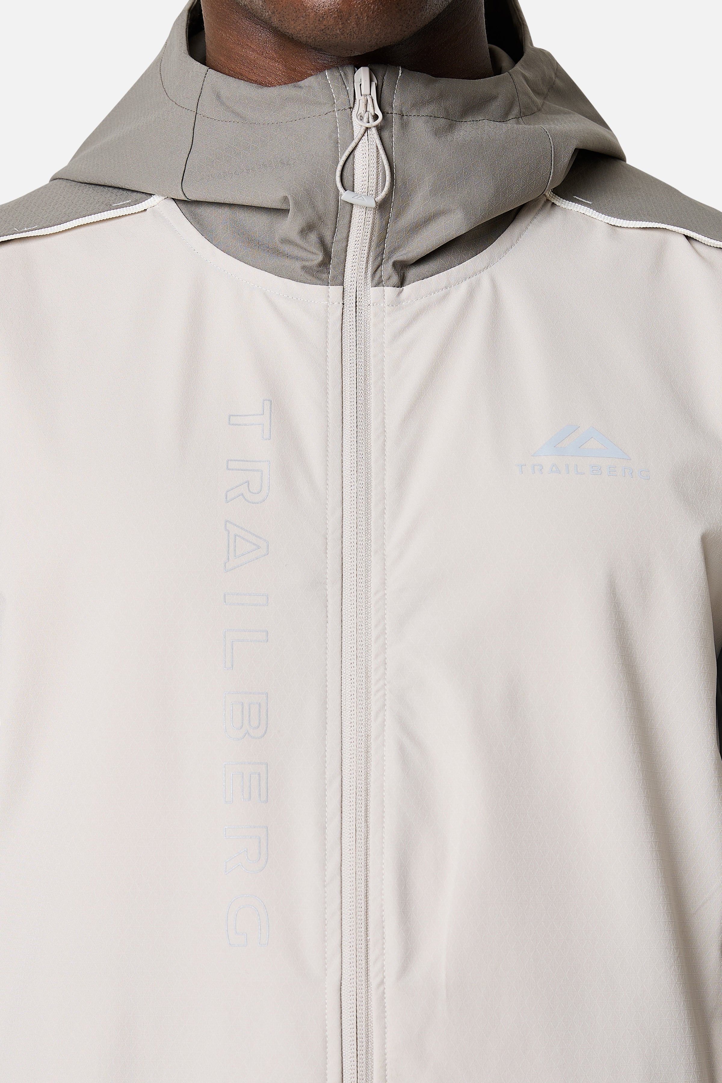 SS26 Triathlon Windbreaker - Pebble Stone/Mocha/Frosted Ridge