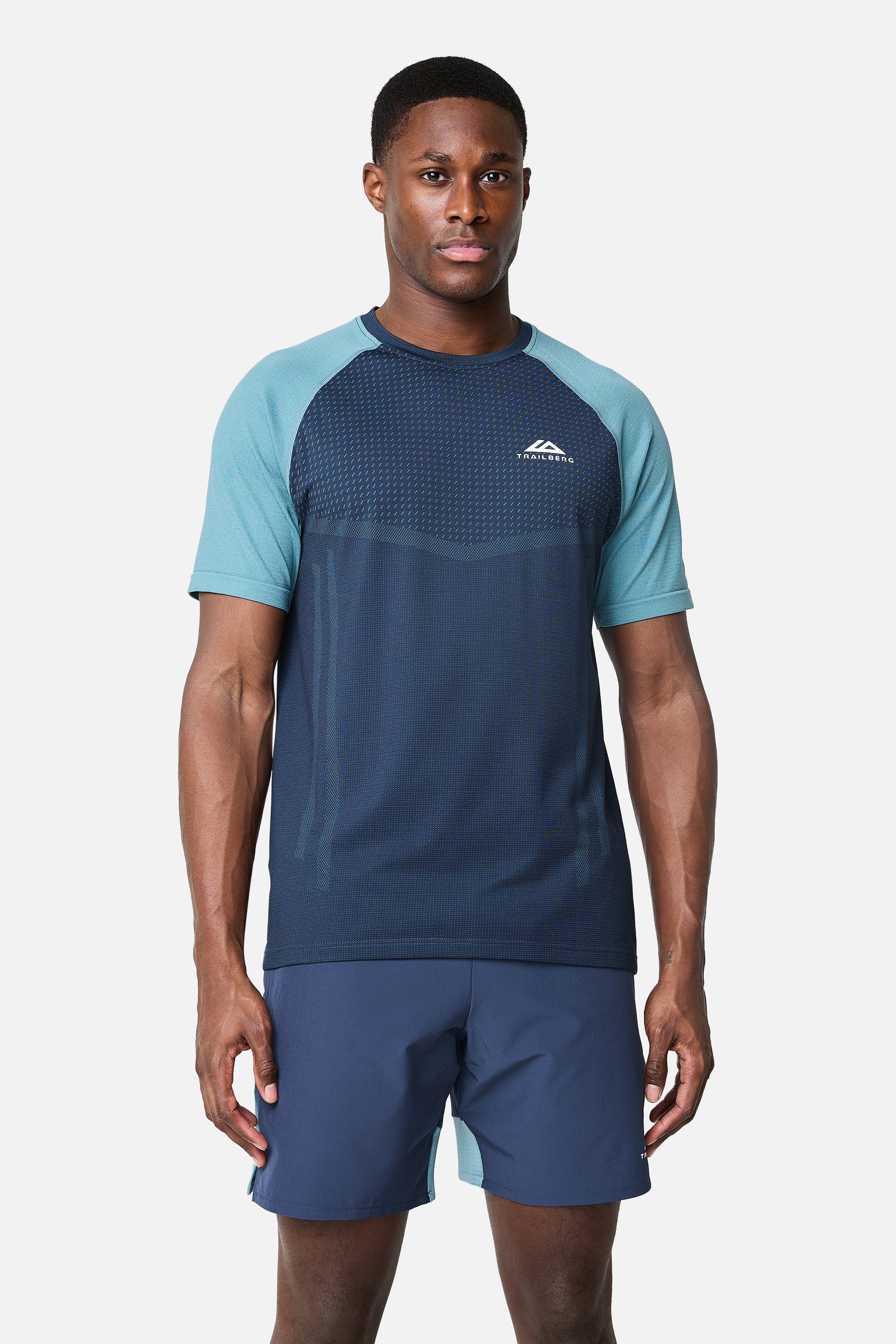 Rapid Dash Seamless Twinset - Storm Blue/Polar Breeze
