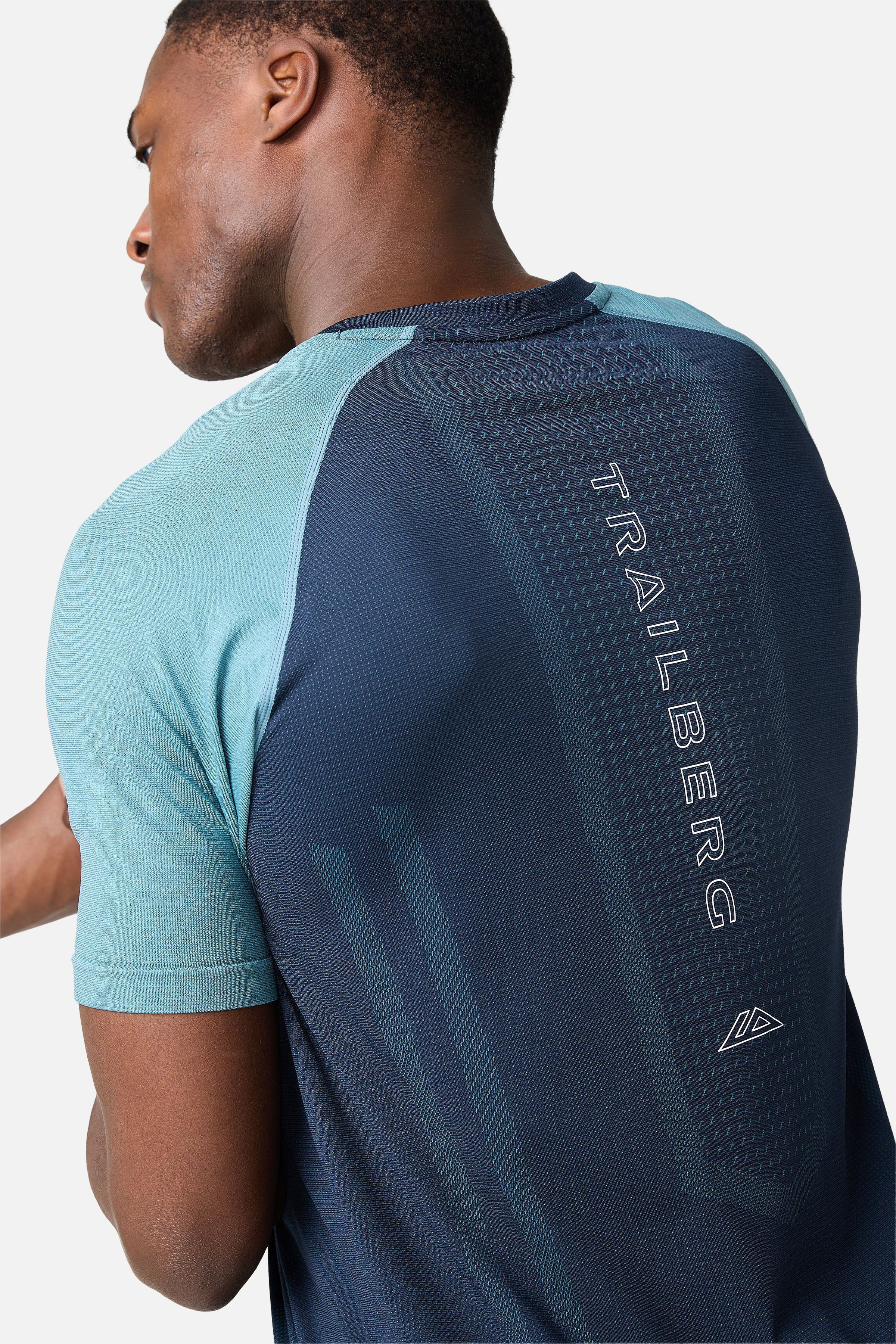 Rapid Dash Seamless Tee - Storm Blue/Polar Breeze