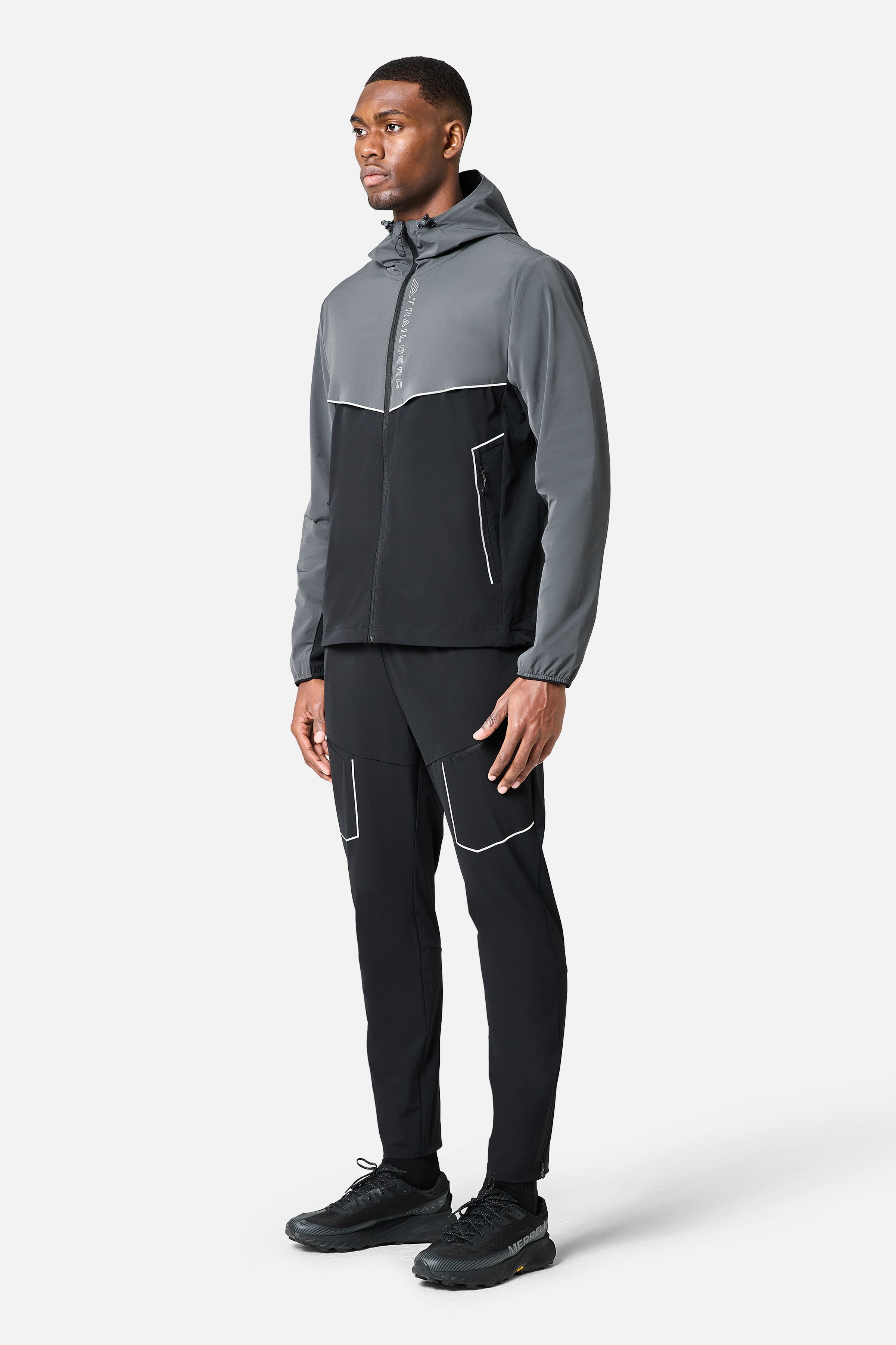 Zion Tracksuit - Black/Volcano Grey