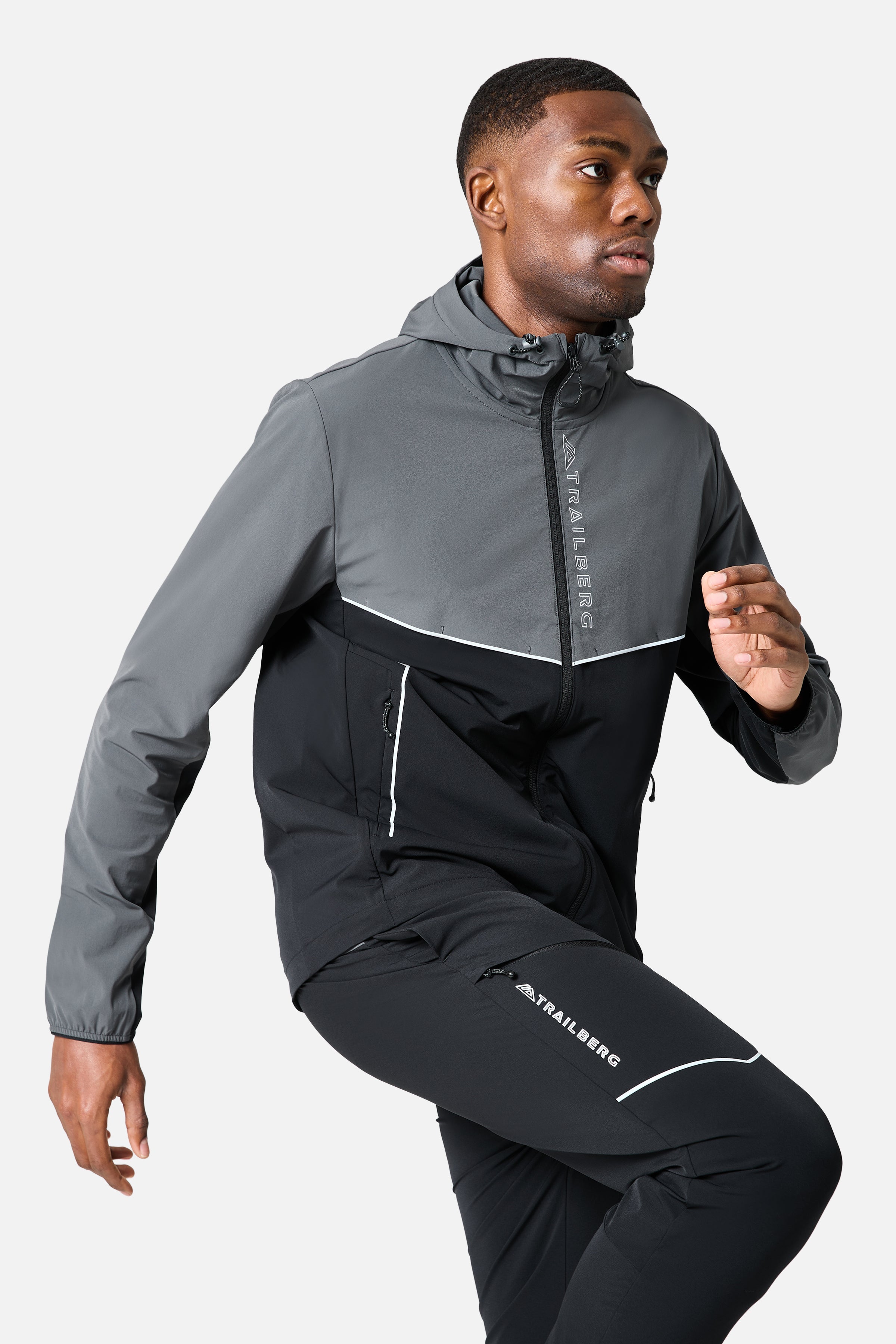 Zion Hood - Black/Volcano Grey