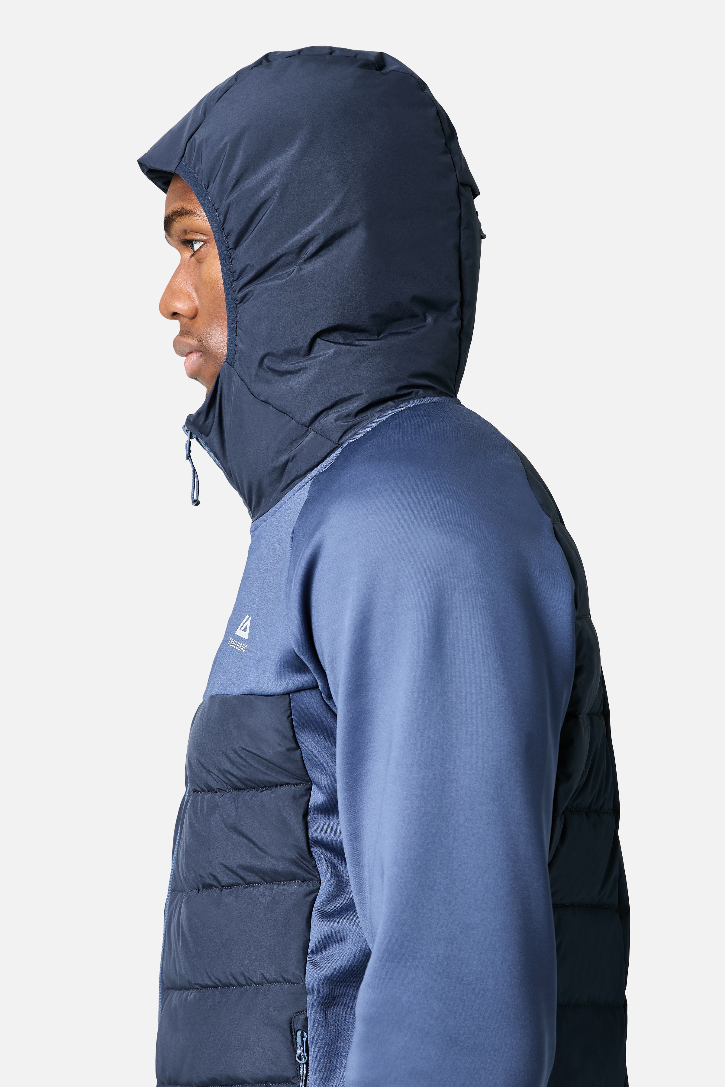 Rhine Winterised Hybrid Hood - Aqua Eclipse/Deep Ocean