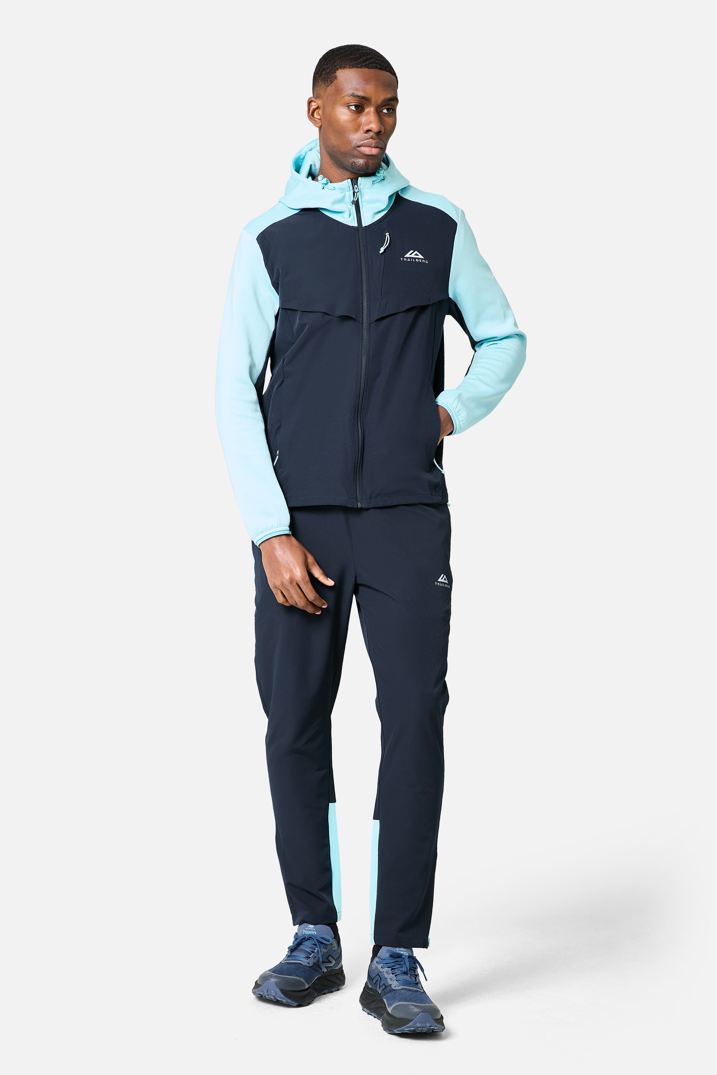 Rapid Dash 2.0 Tracksuit - Deep Ocean/Cyan Wave