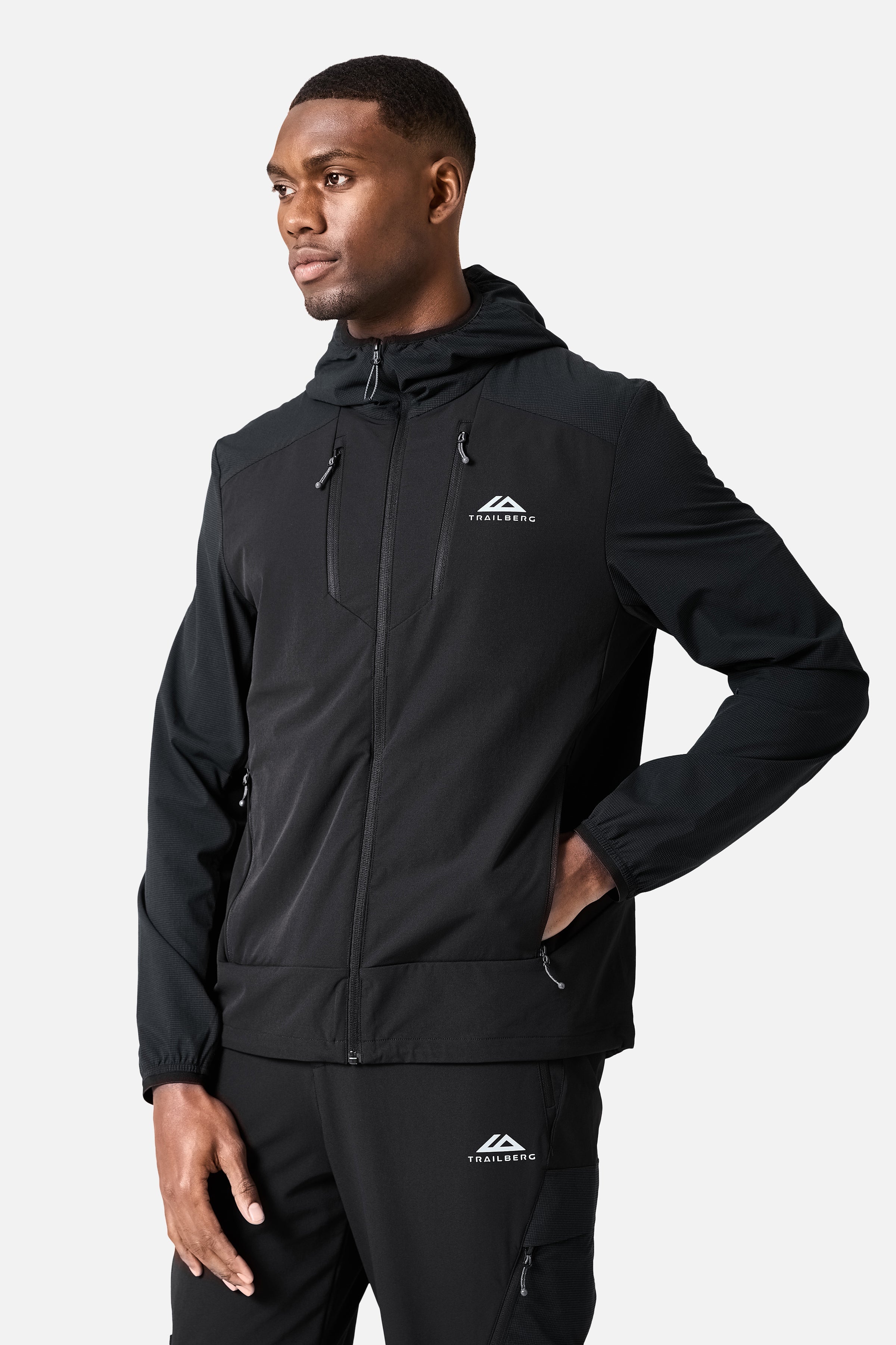 Faltenjura 2.0 Tracksuit - Black/Volcano Grey
