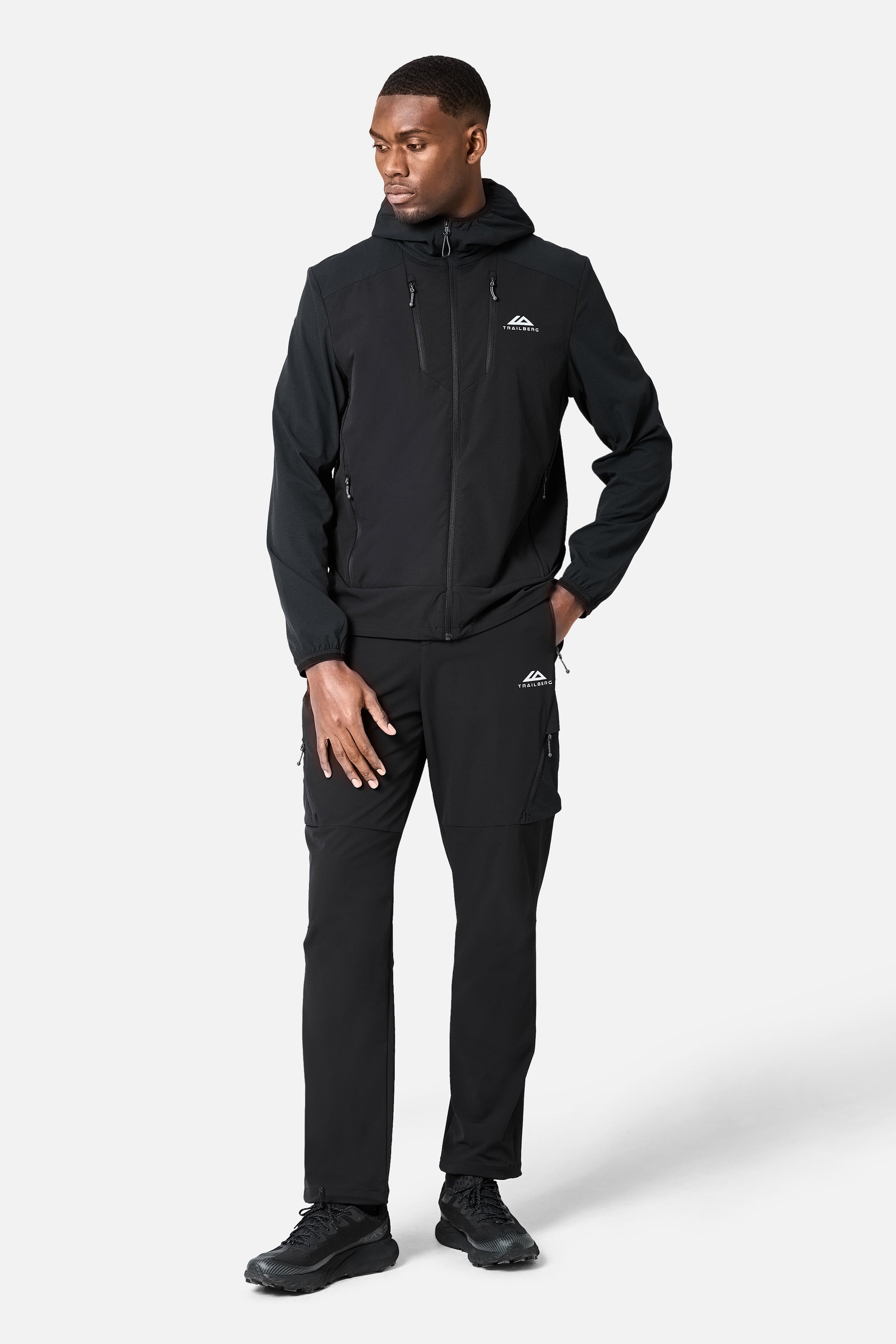 Faltenjura 2.0 Tracksuit - Black/Volcano Grey