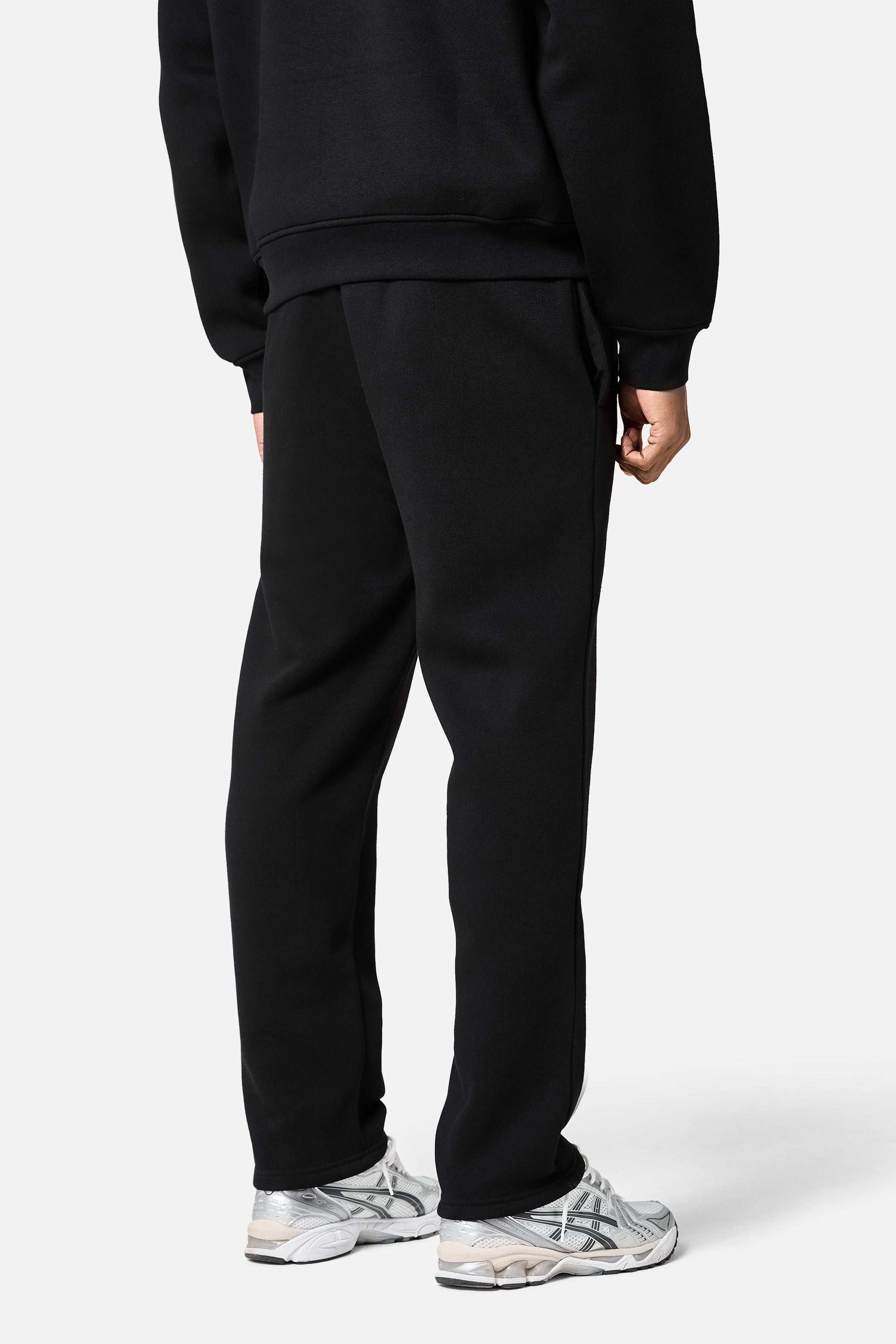 Fraction Straight Leg Jogger - Black