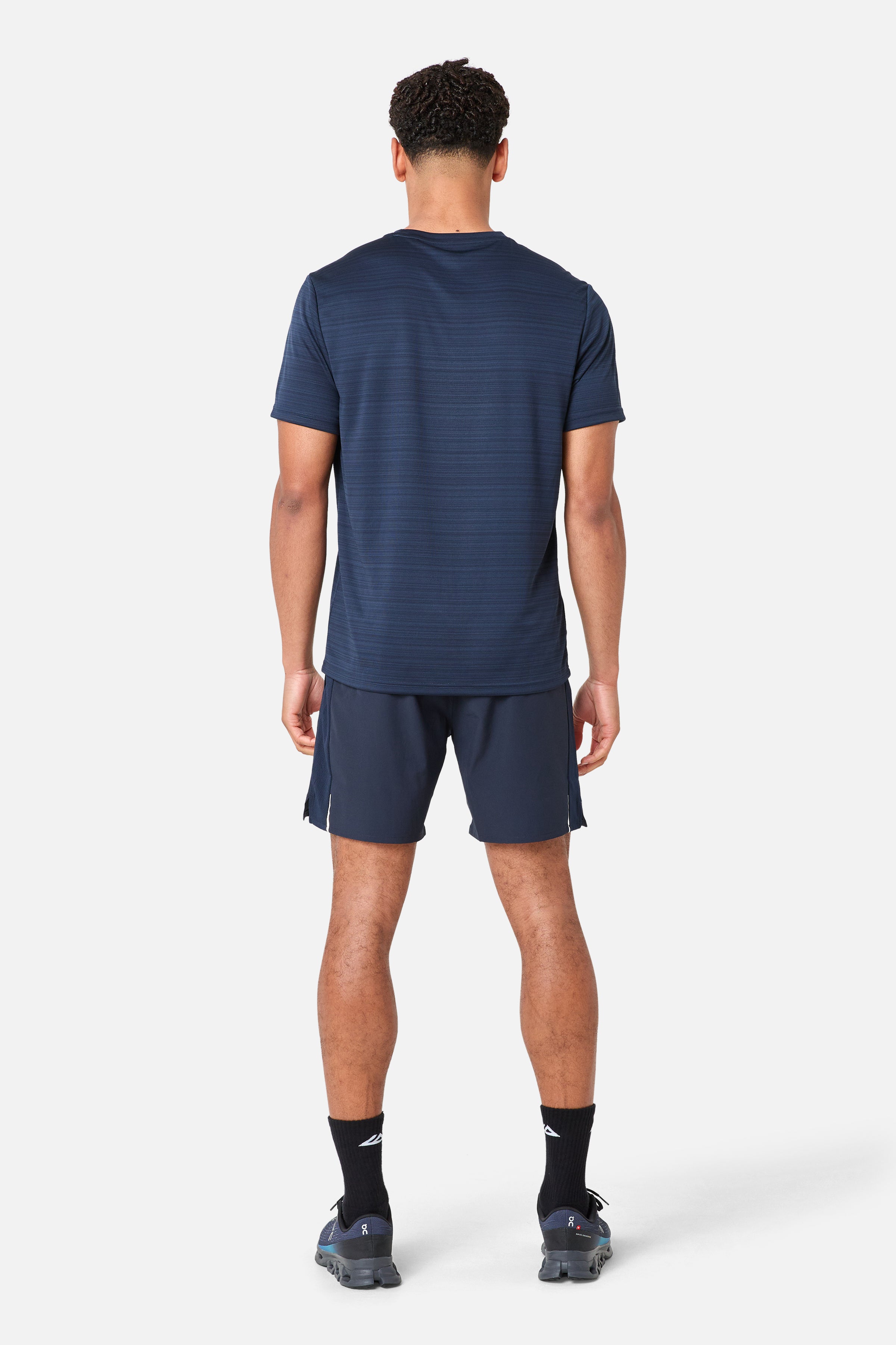 Crest 2.0 Tee - Deep Ocean/Cyan Wave