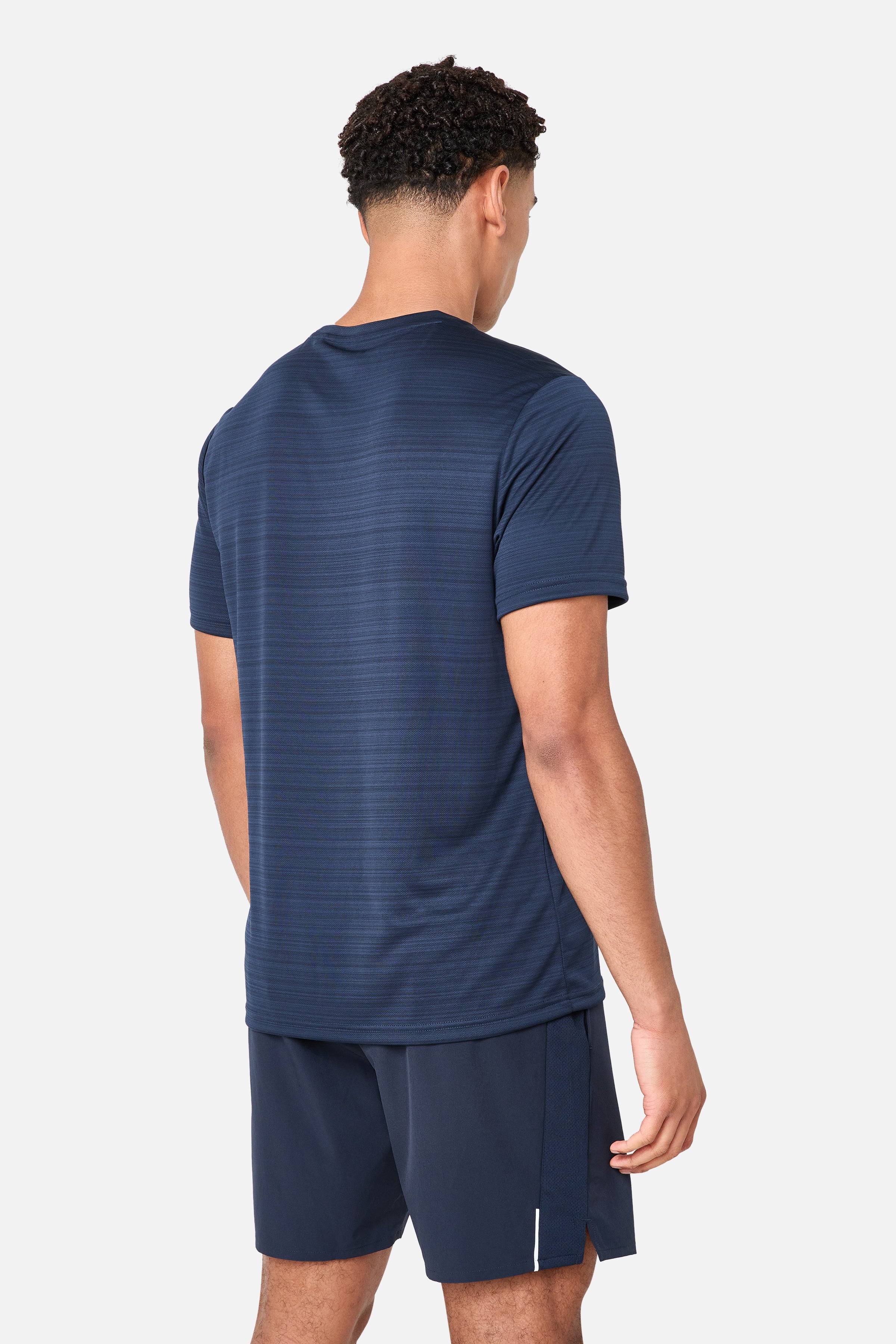 Crest 2.0 Tee - Deep Ocean/Cyan Wave