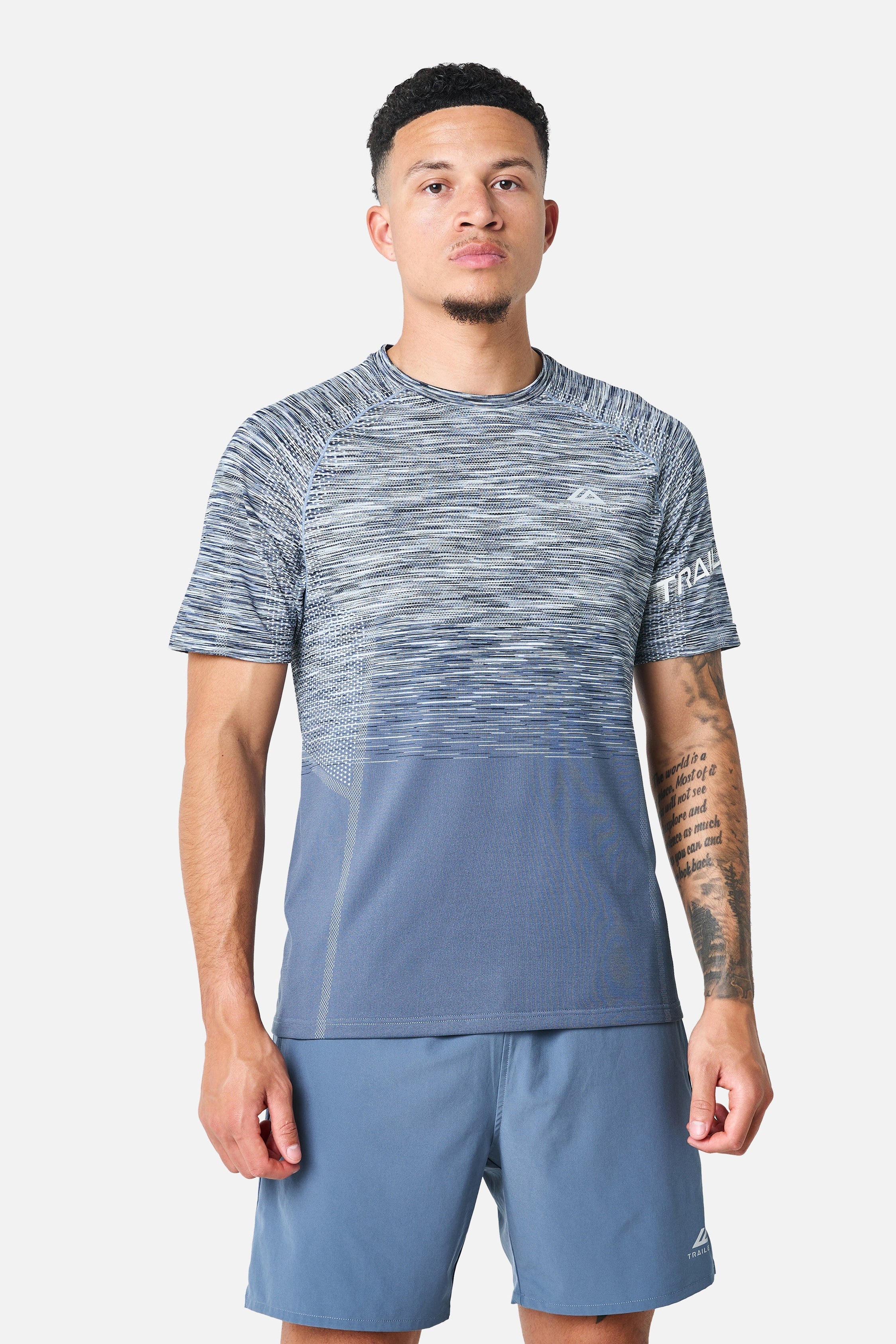 Arc Seamless Essentials 2.0 Twinset - Breeze/Storm Blue