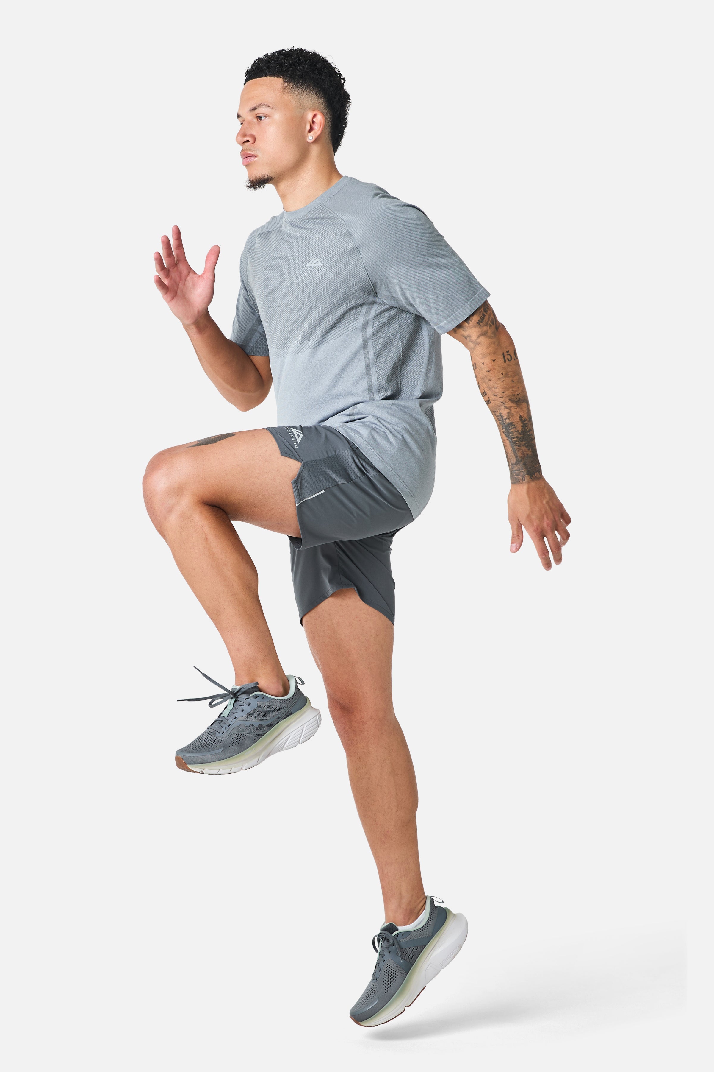 Fusion Seamless Essentials Twinset - Graphite Grijs