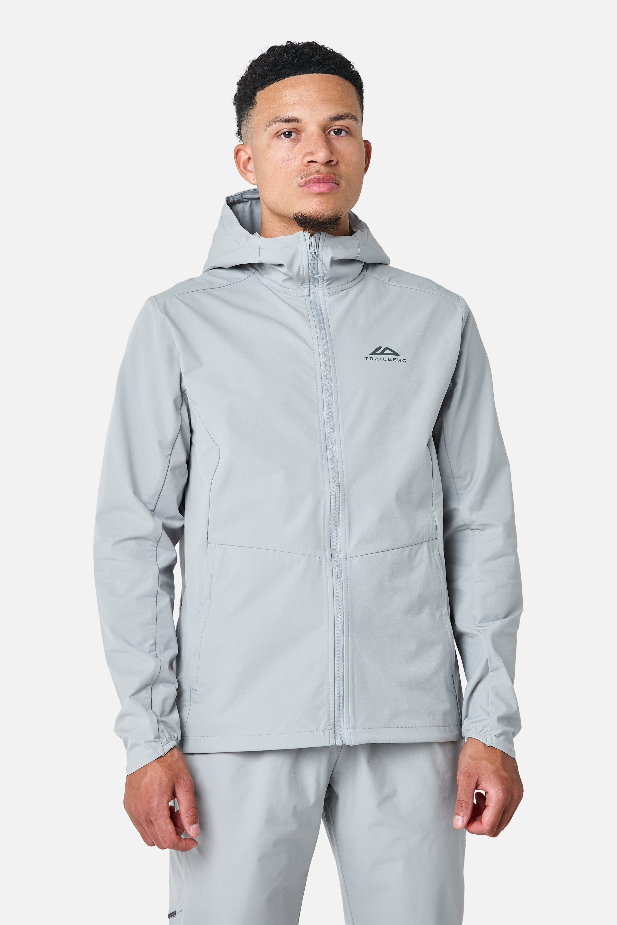 Velocity Tracksuit - Lunar Grey