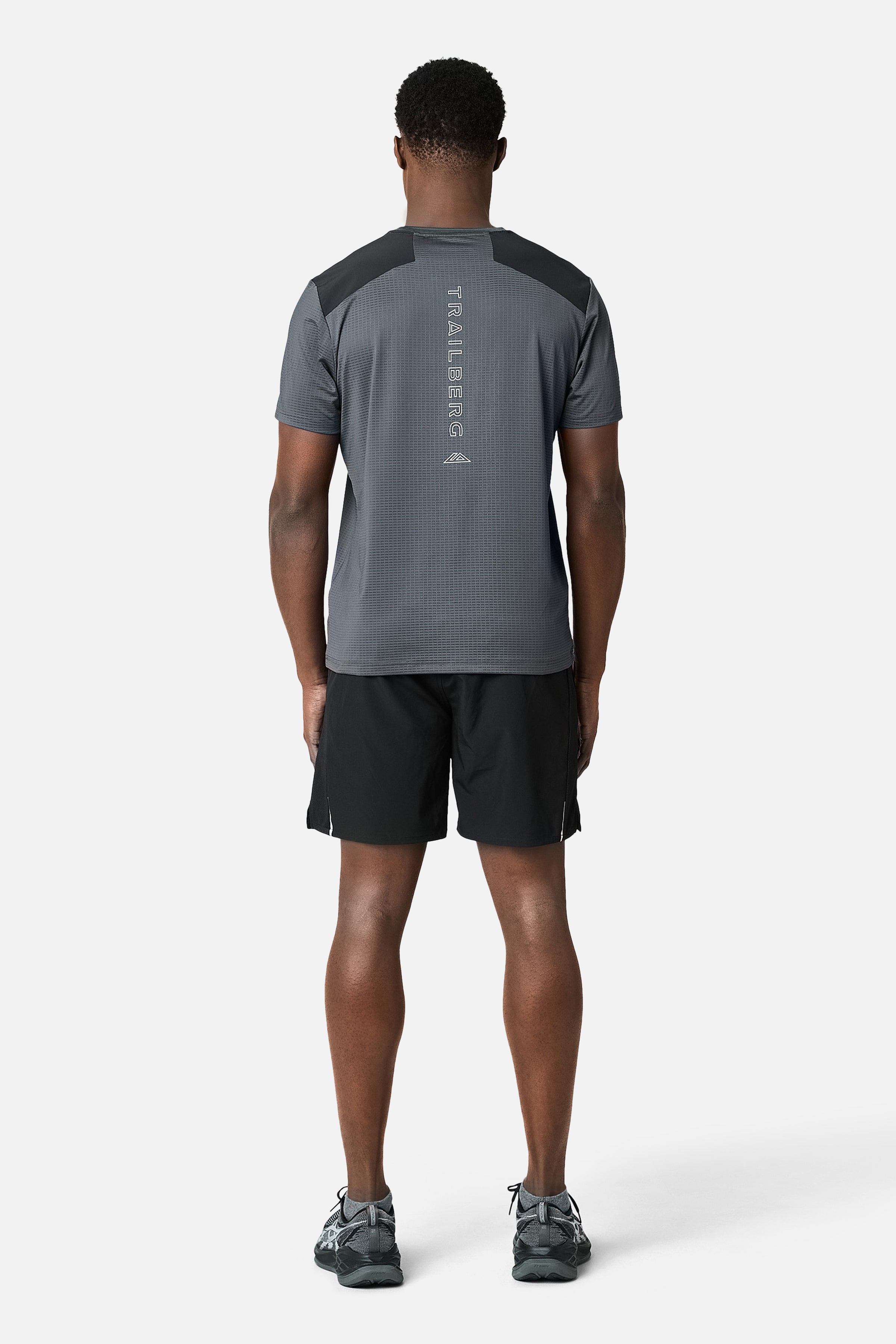 Rapid Dash 2.0 Tee - Volcano Grey/Black