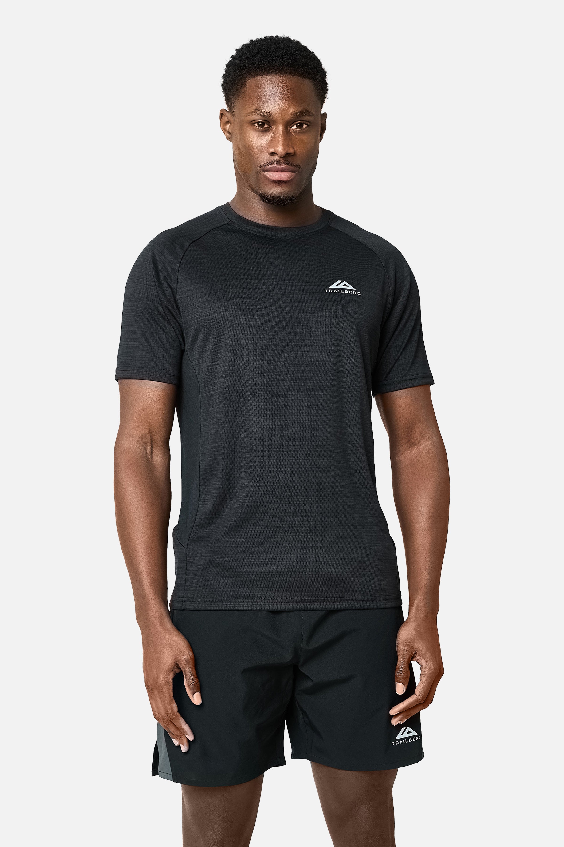 SS26 Cloud Tee - Black/Volcano Grey