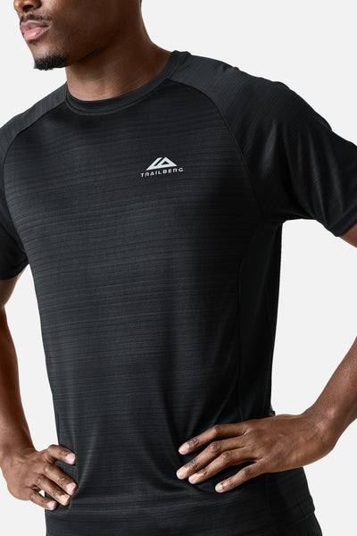 SS26 Cloud Tee - Black/Volcano Grey