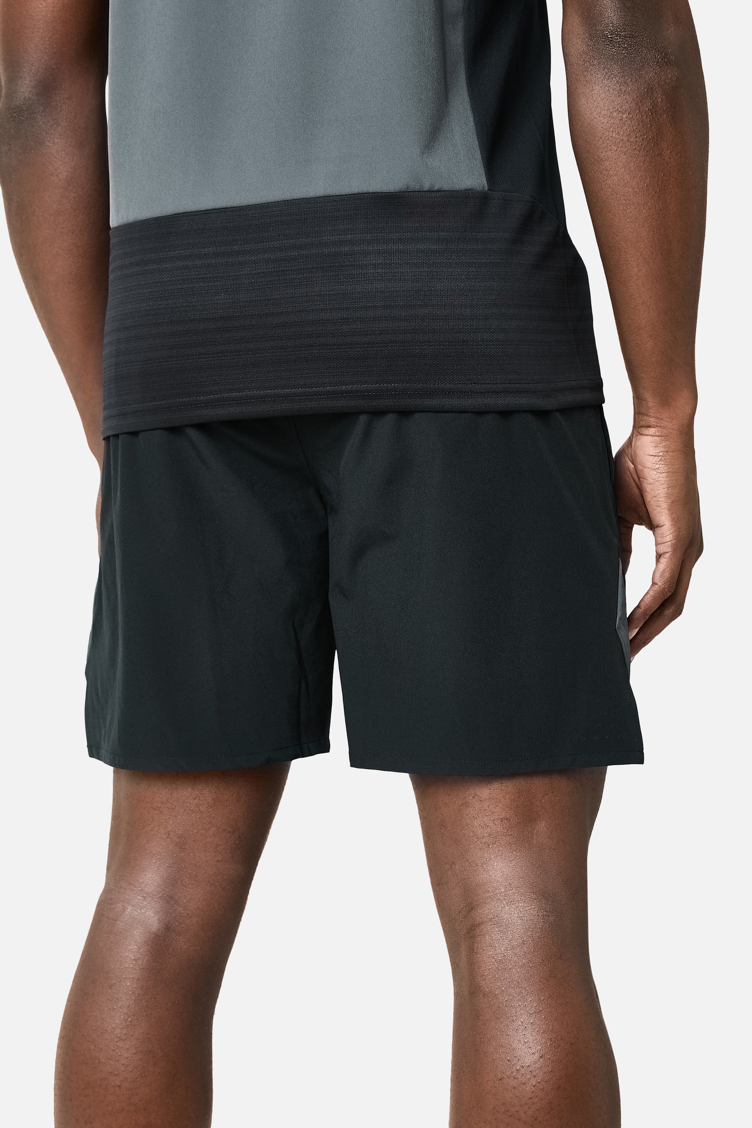 SS26 Cloud Short - Black/Volcano Grey