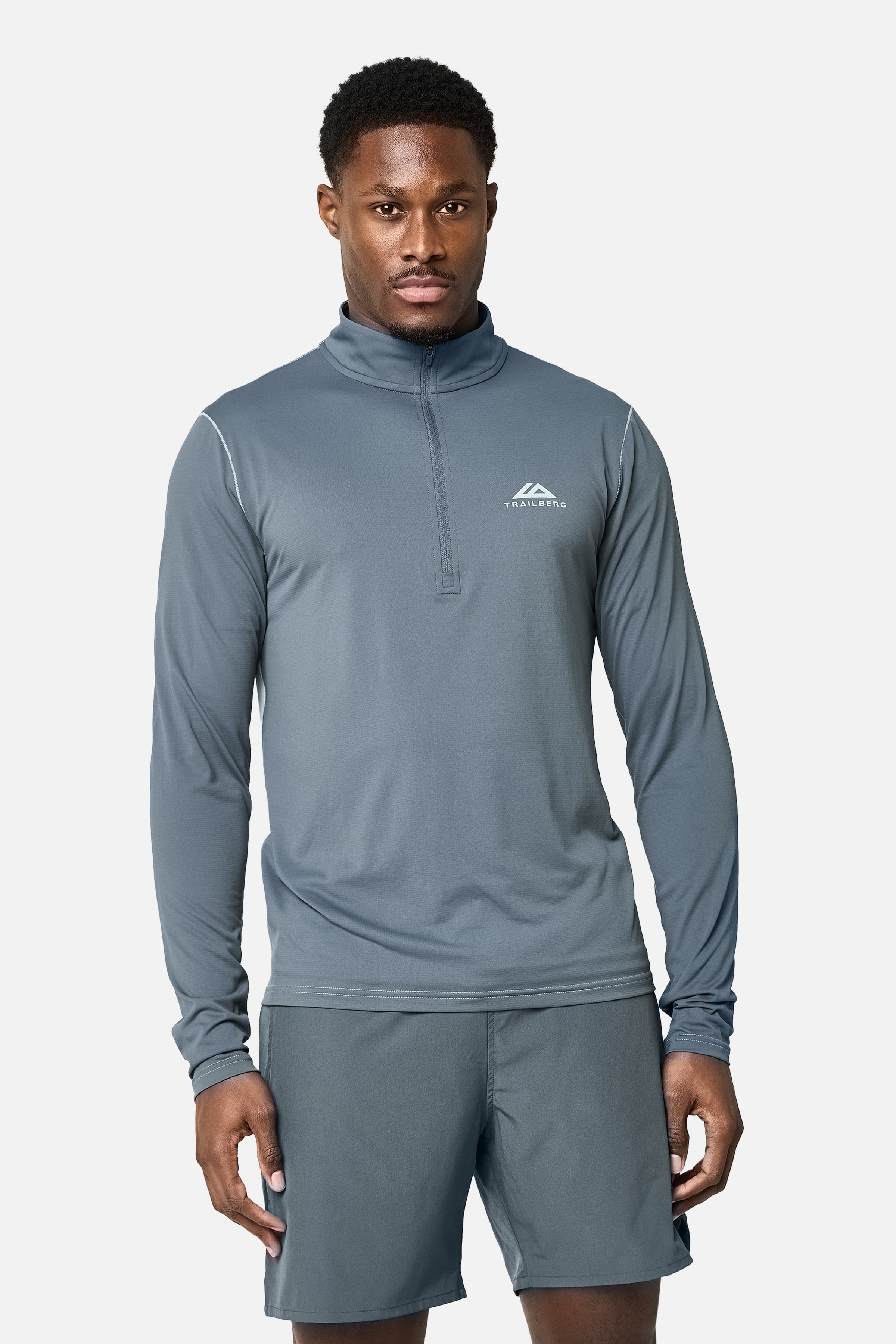 Nucleus Outdoor 1/4 Zip - Graphite Grey/Lunar Grey