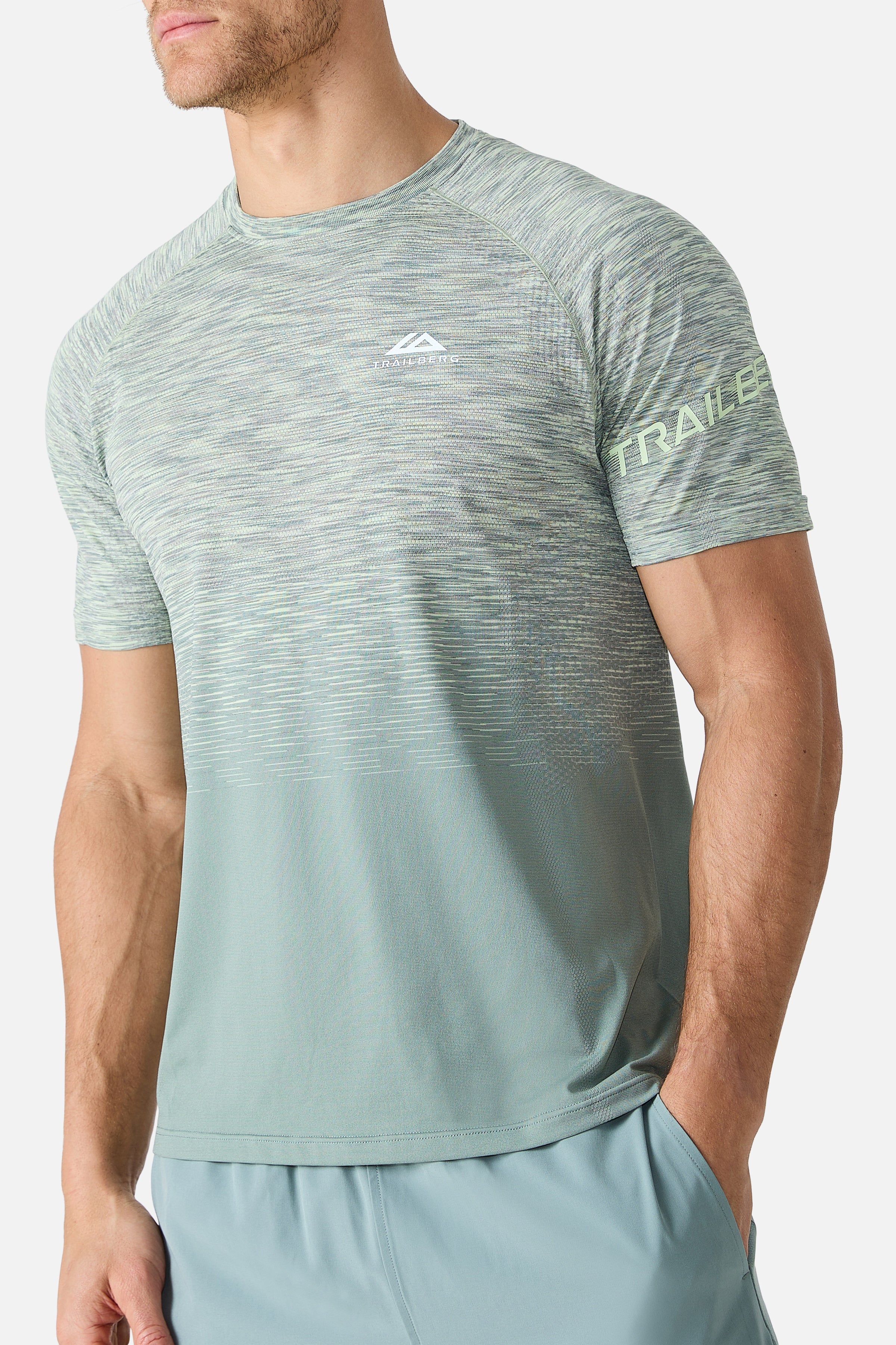 Arc Seamless Essentials 2.0 Twinset - Willow Green