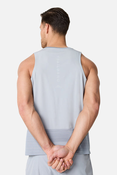 SS26 Cloud Running Vest - Lunar Grey