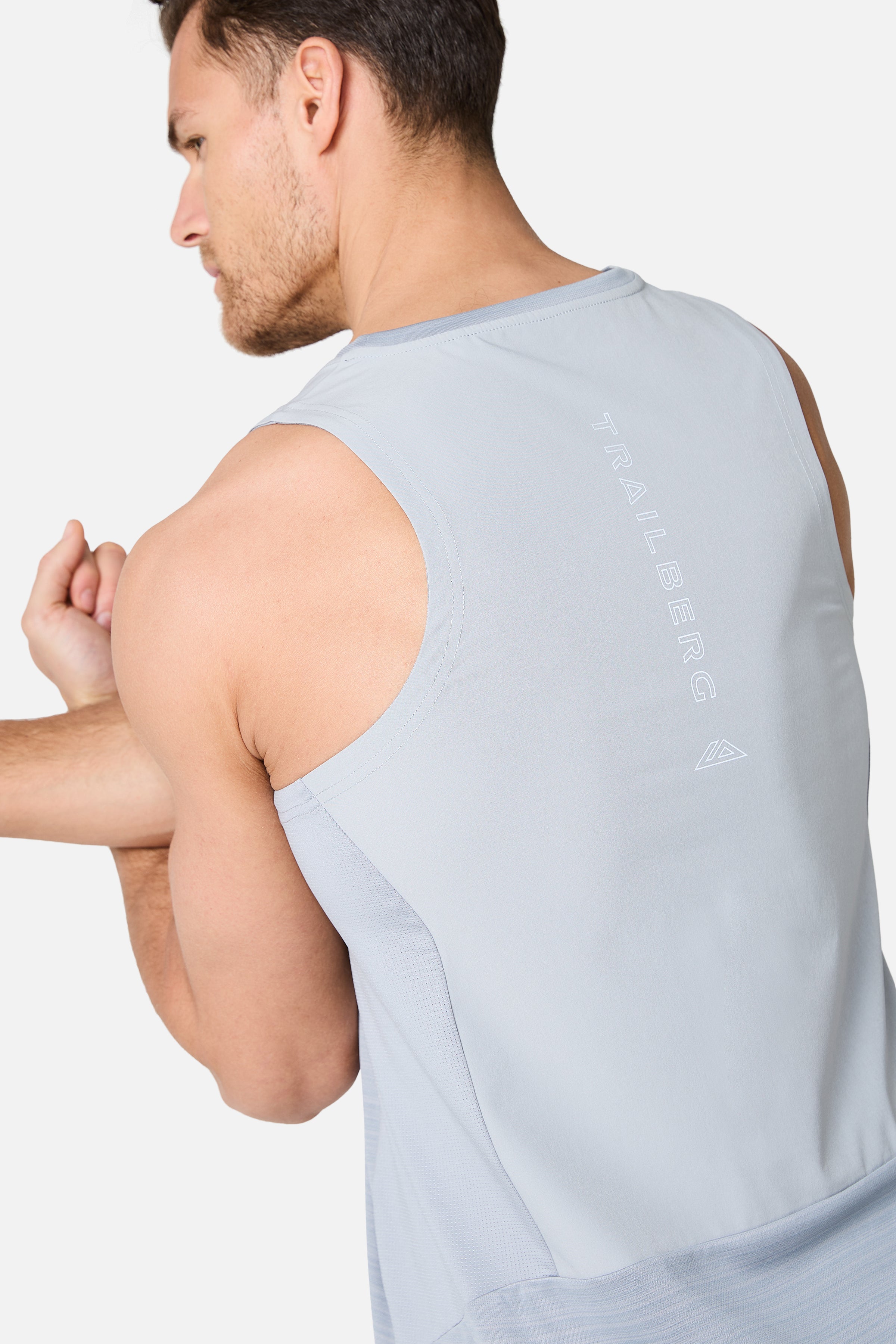 SS26 Cloud Running Vest - Lunar Grey