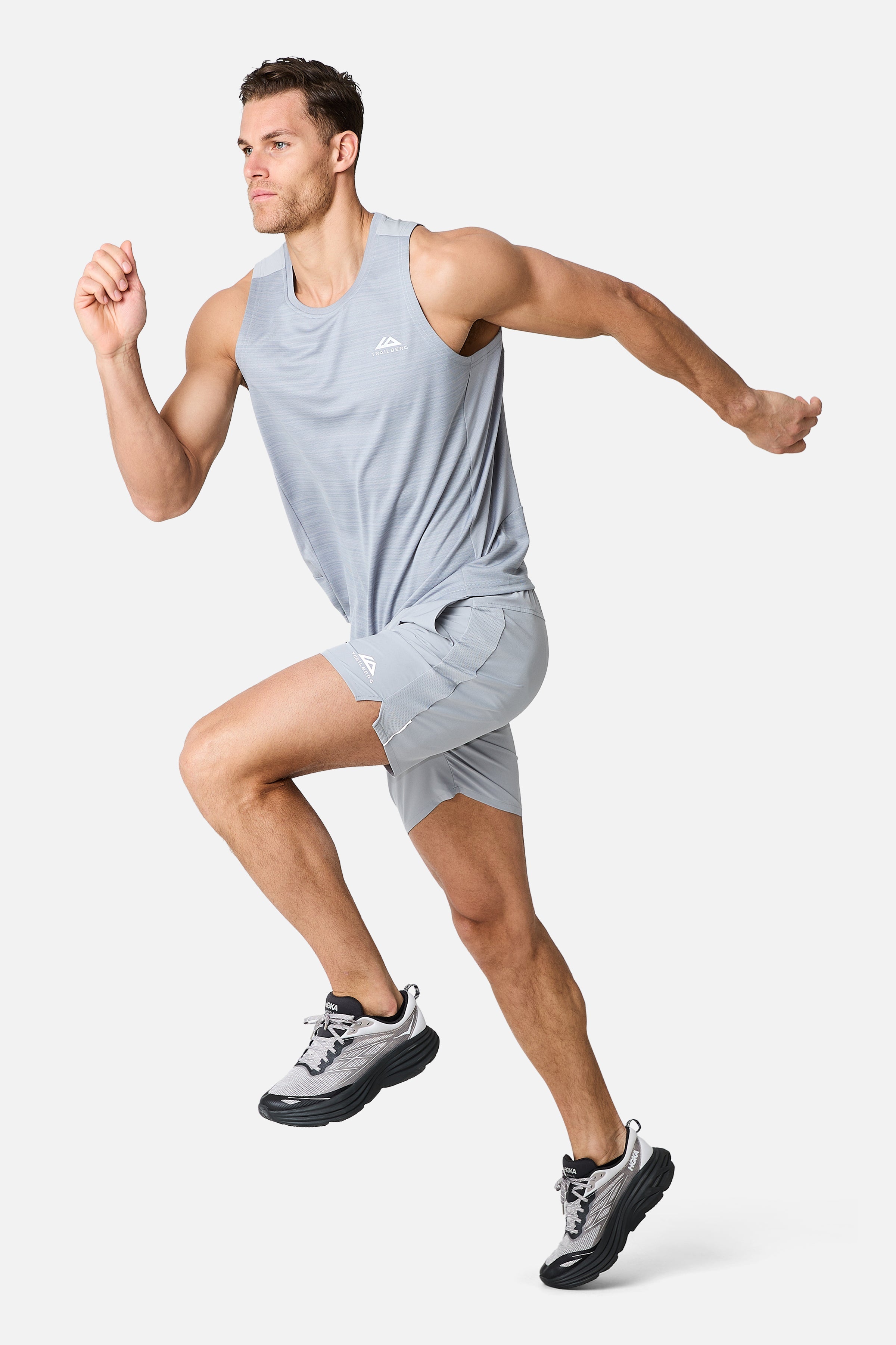 SS26 Cloud Running Vest - Lunar Grey
