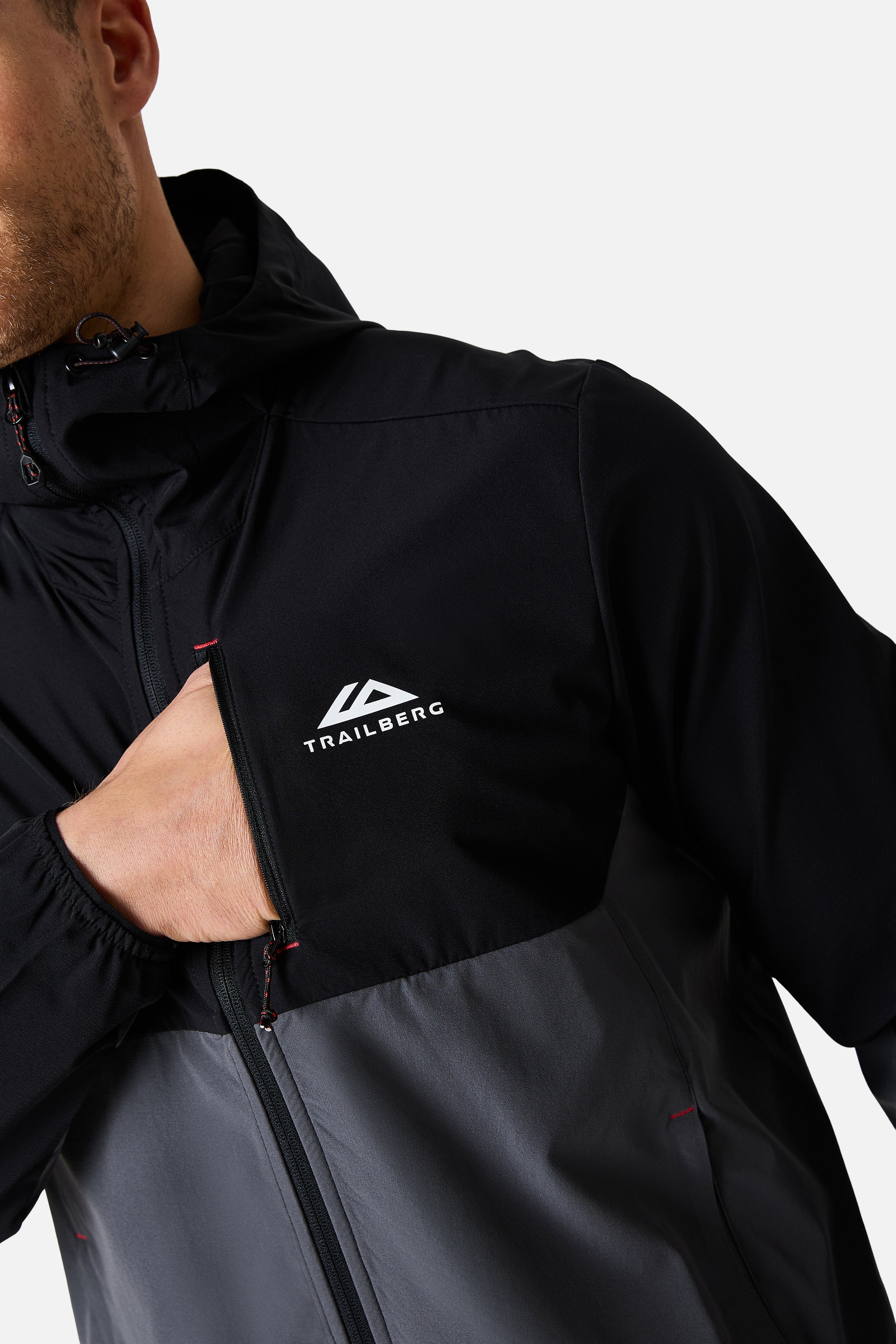 Oberland Hood - Volcano Grey/Black