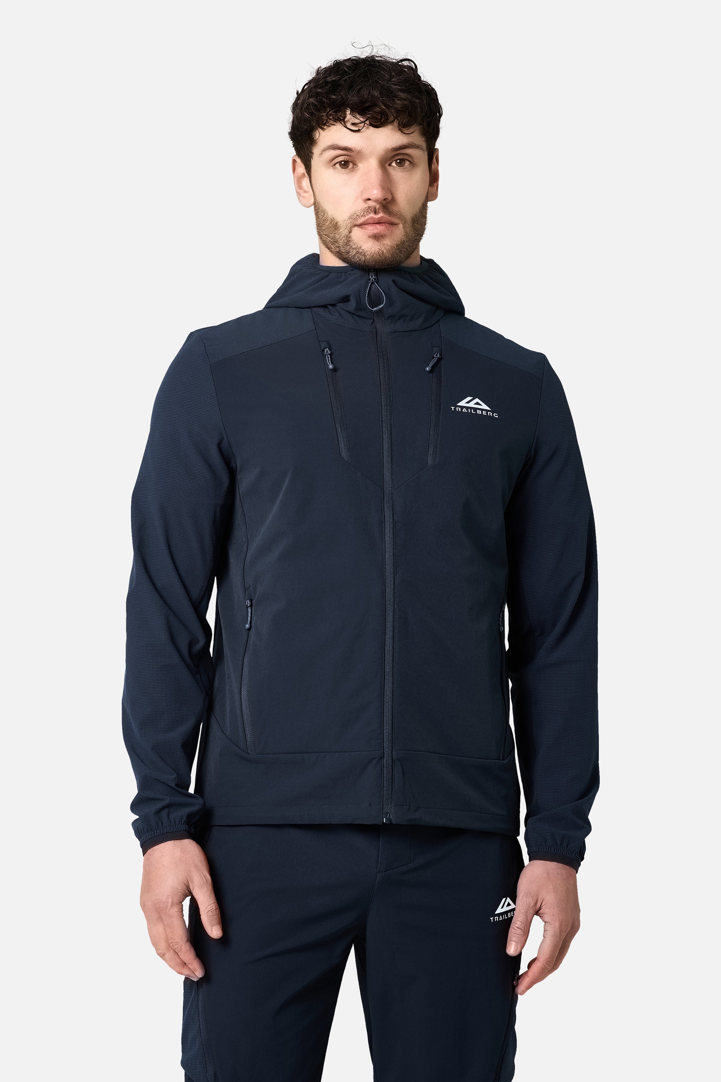 Faltenjura 2.0 Hood - Deep Ocean/Aqua Eclipse