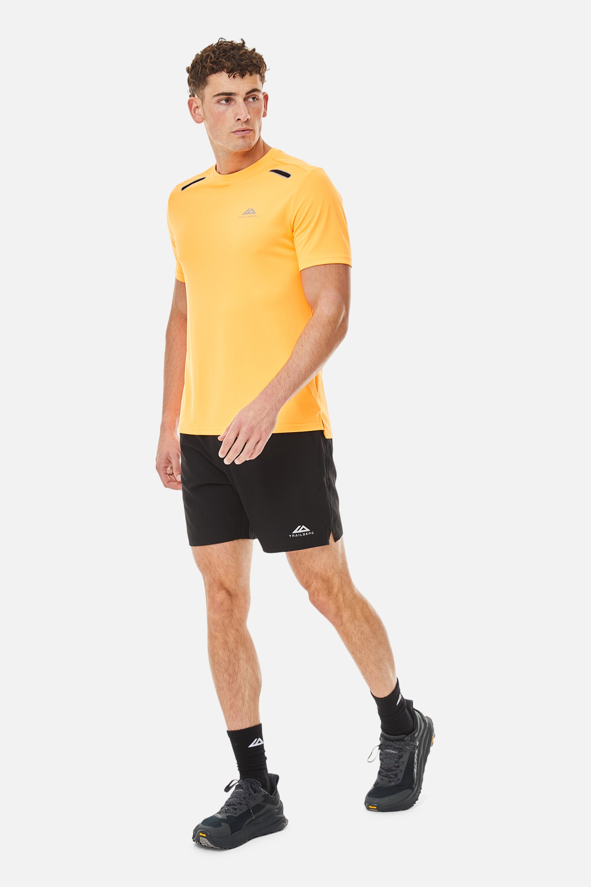 Gotthard Twinset - Vivid Nectarine/Black