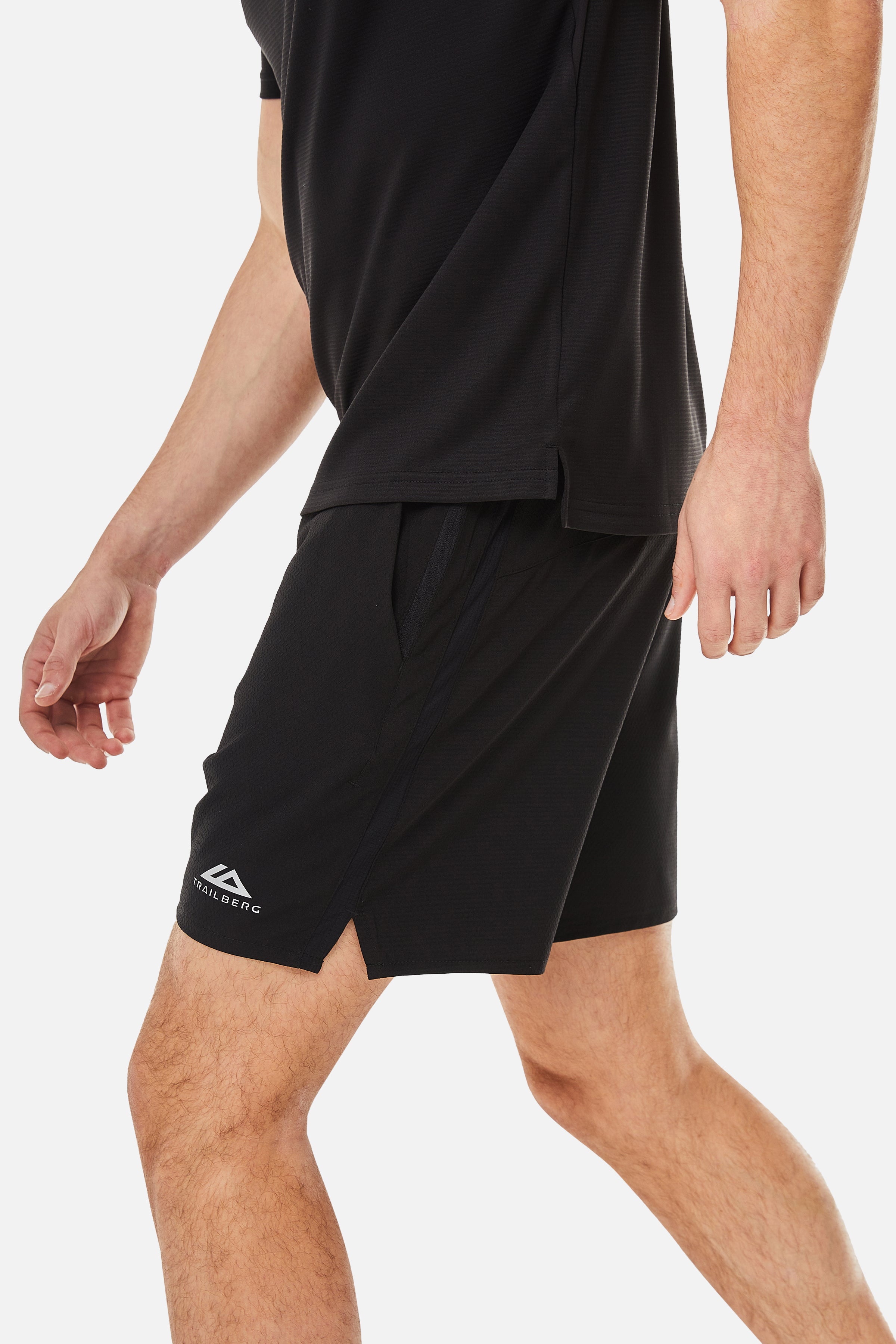 Arc Seamless Gotthard Twinset - Black/Moon Grey