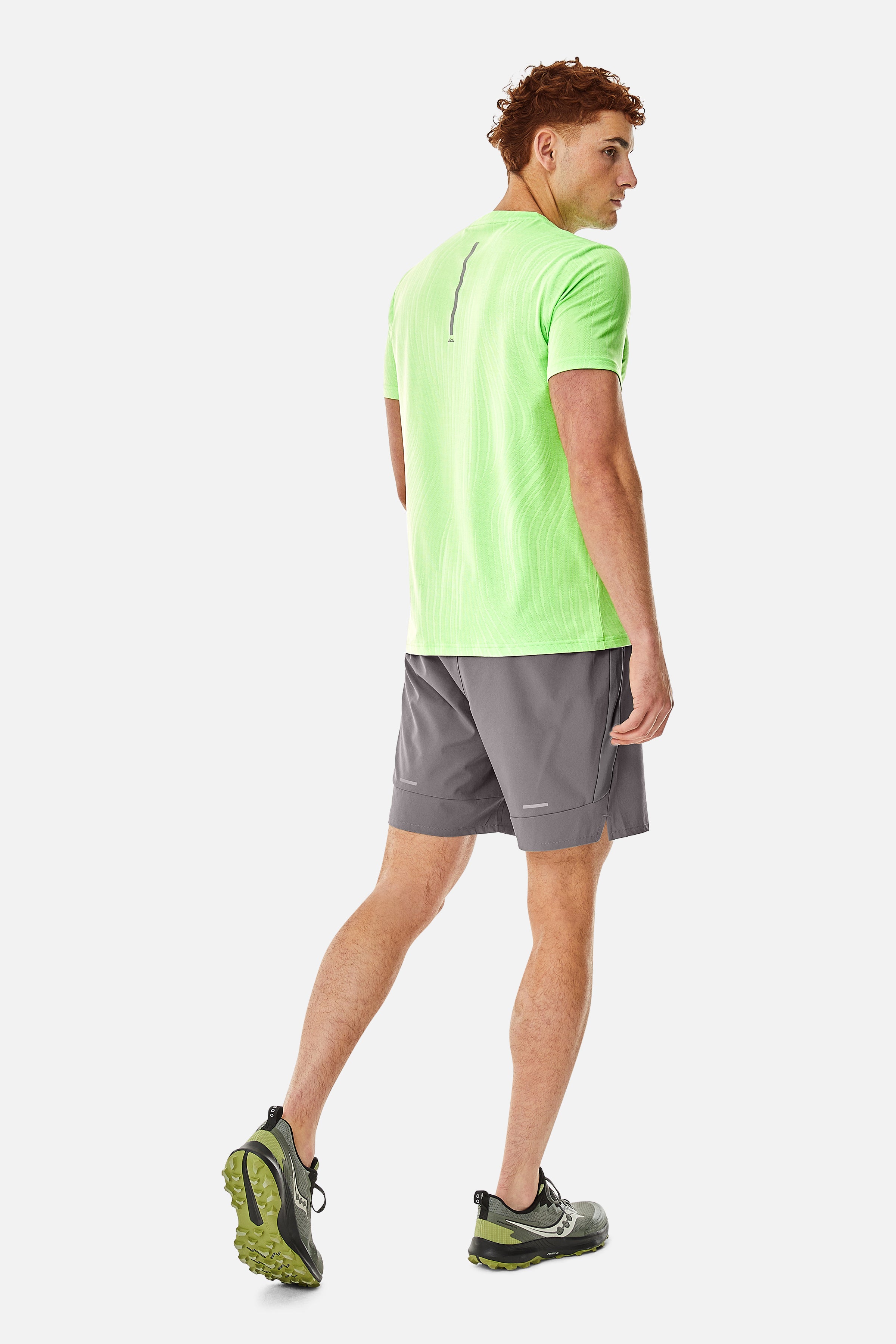 Vertex Jaquard Twinset - Neon Lime/Gecko/Urban Smoke