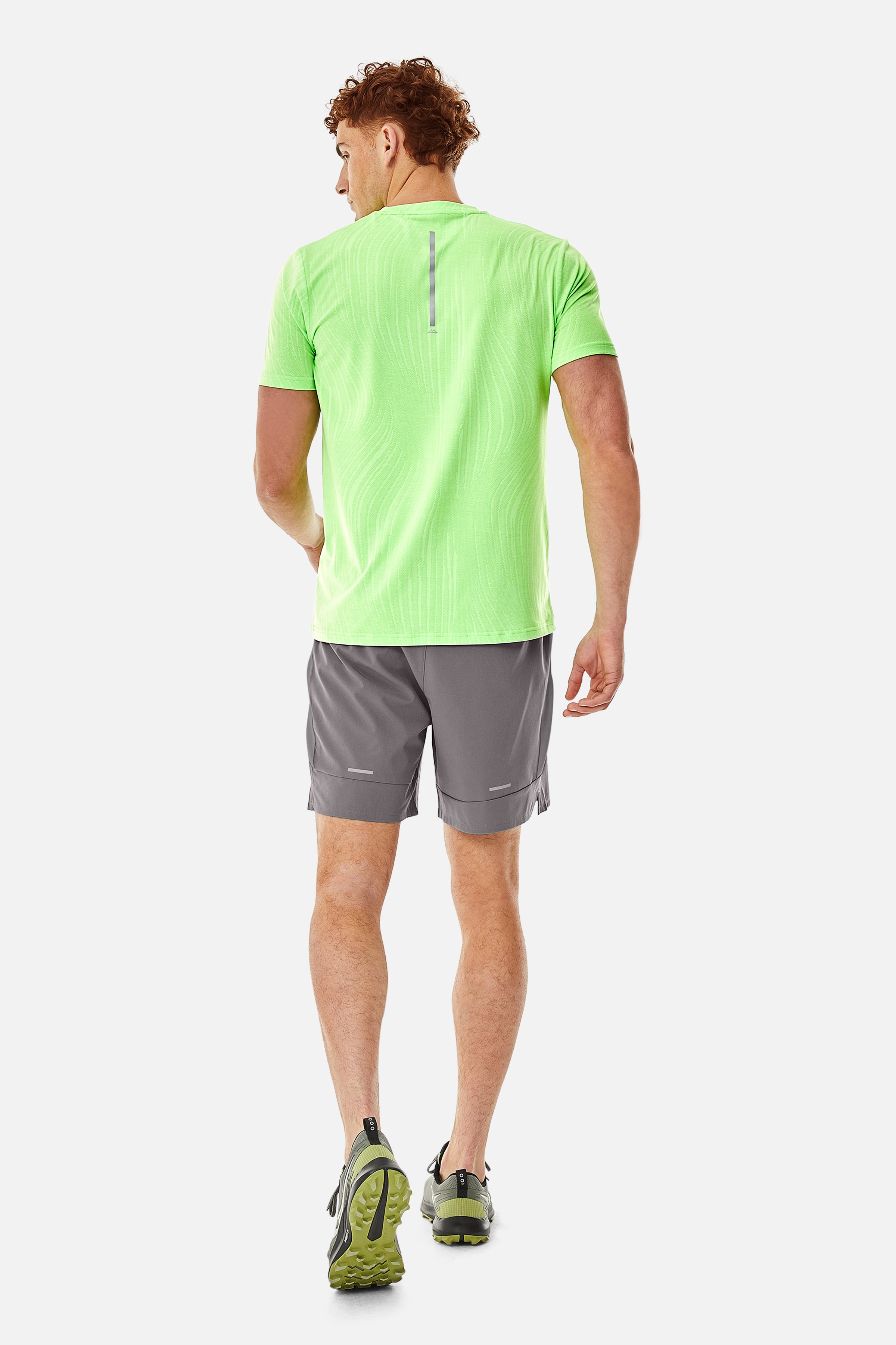Vertex Jaquard Twinset - Neon Lime/Gecko/Urban Smoke