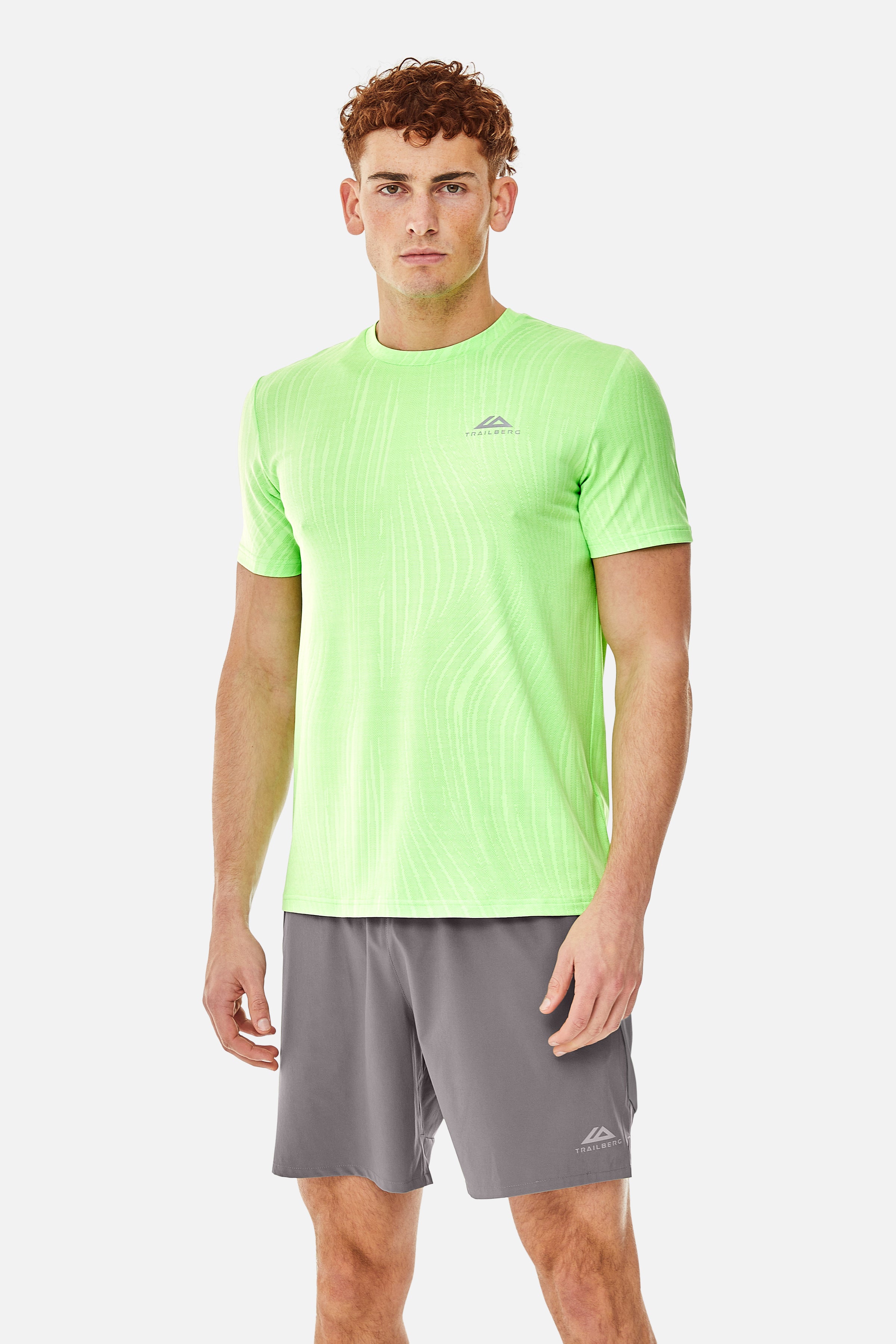 Vertex Jaquard Twinset - Neon Lime/Gecko/Urban Smoke
