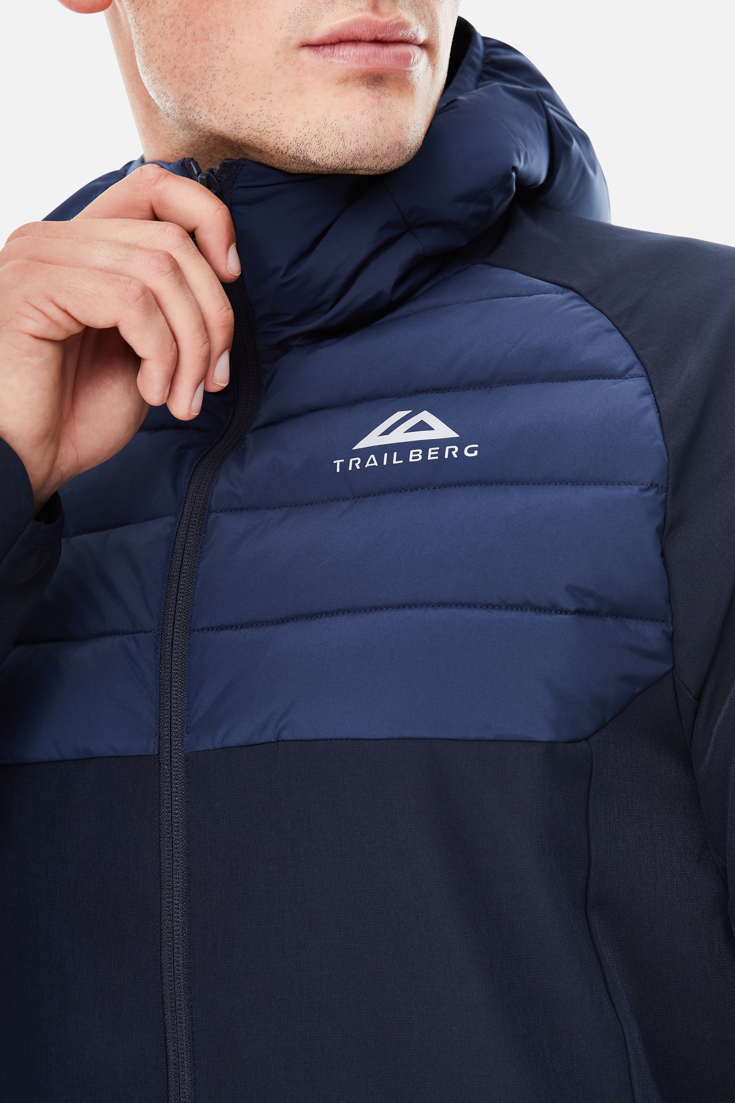 Rhine 2.0 Hybrid Jacket - Deep Ocean/Navy Blue