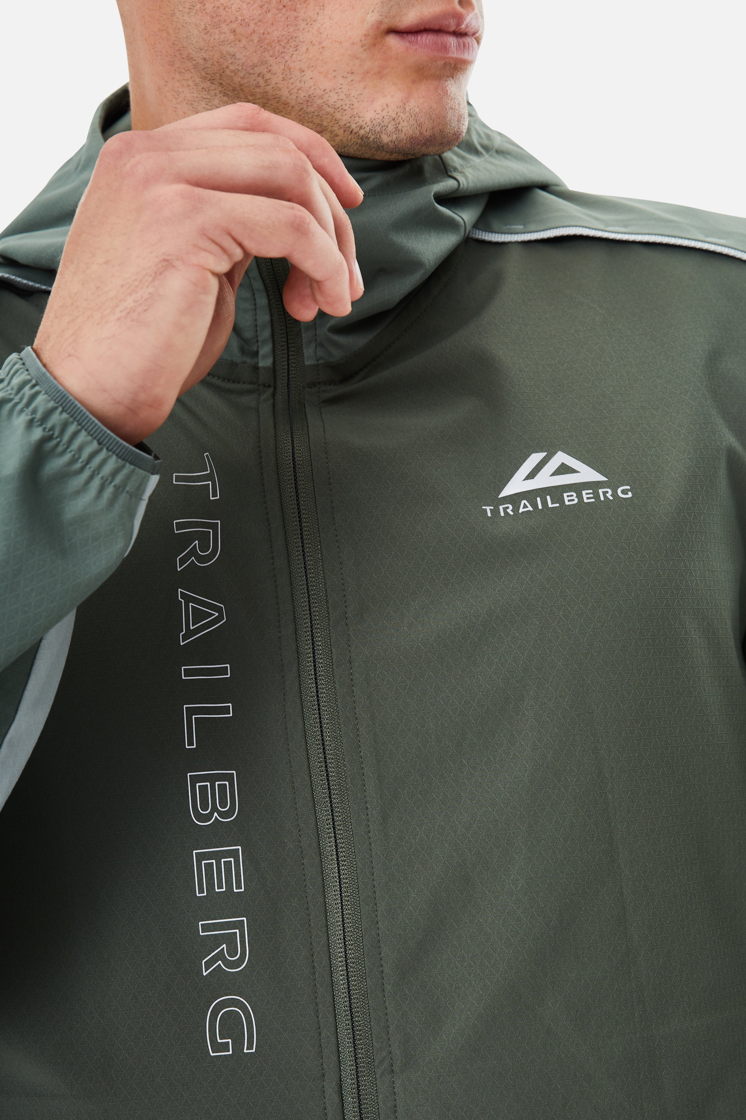 AW25 Triathlon Windbreaker - Dark Fern/Pine Dust/Frosted Leaf
