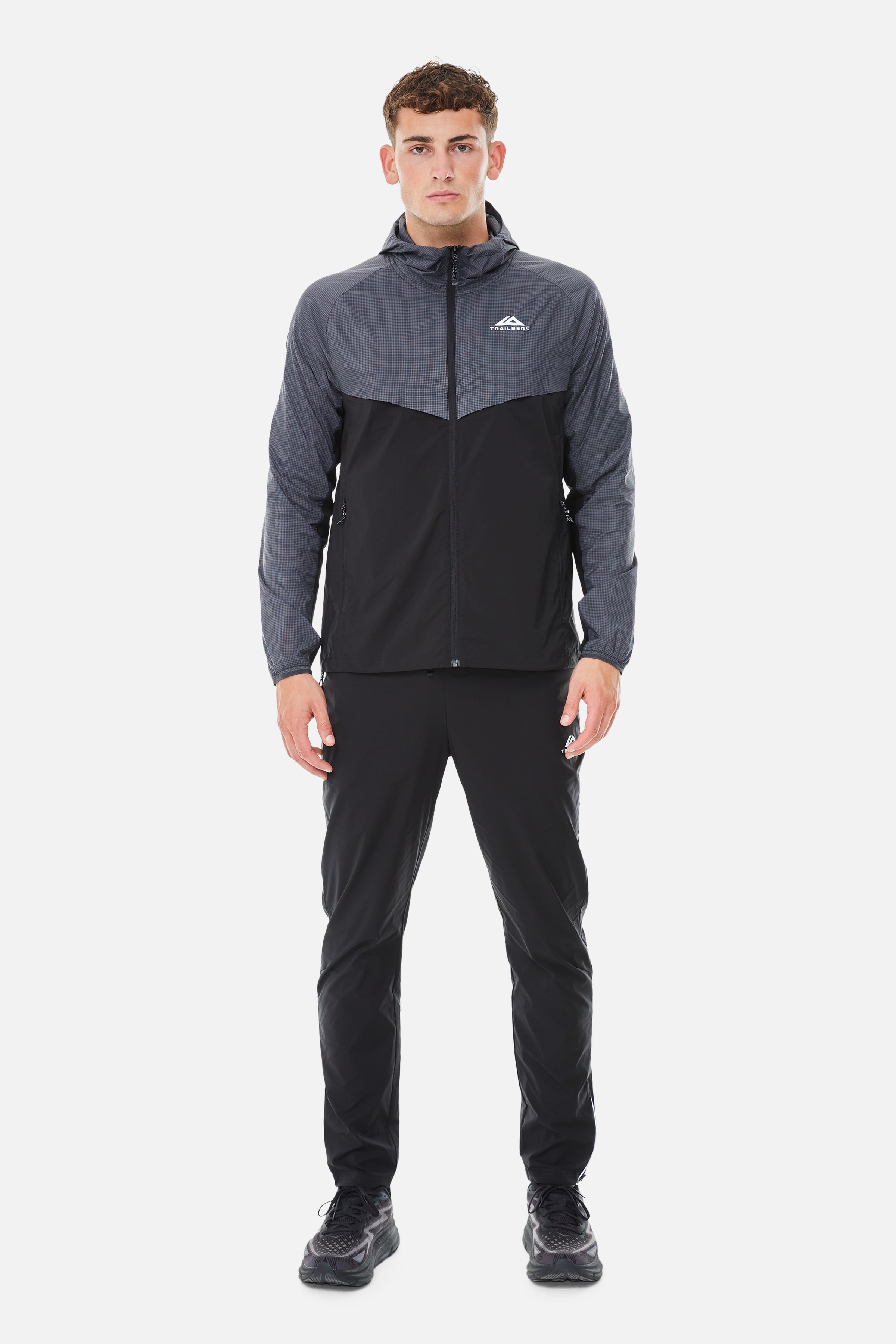 Rapid Grid 2.0 Tracksuit Black/Volcano Grey
